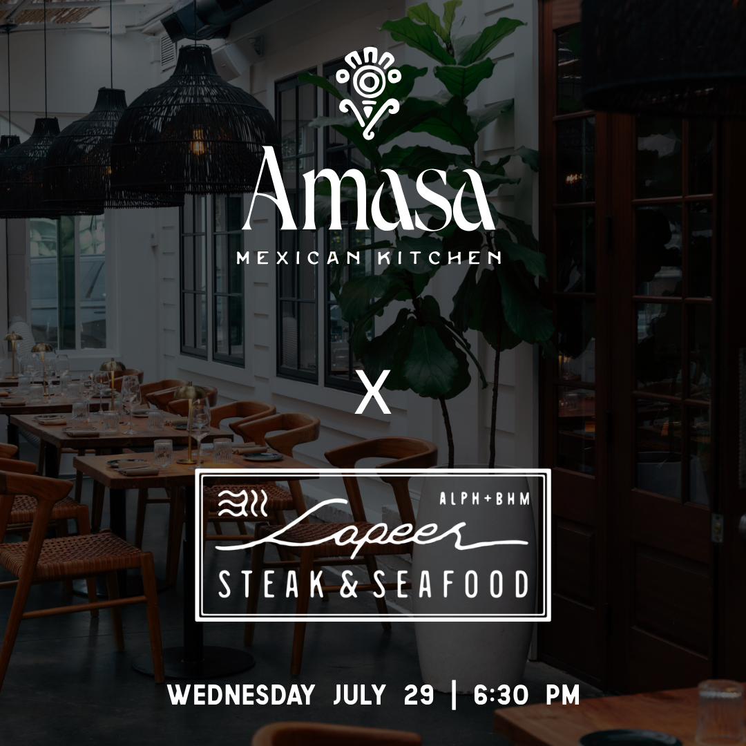Amasa x LaPeer: A Five-Course Dinner | Wednesday, July 29 | 6:30 PM