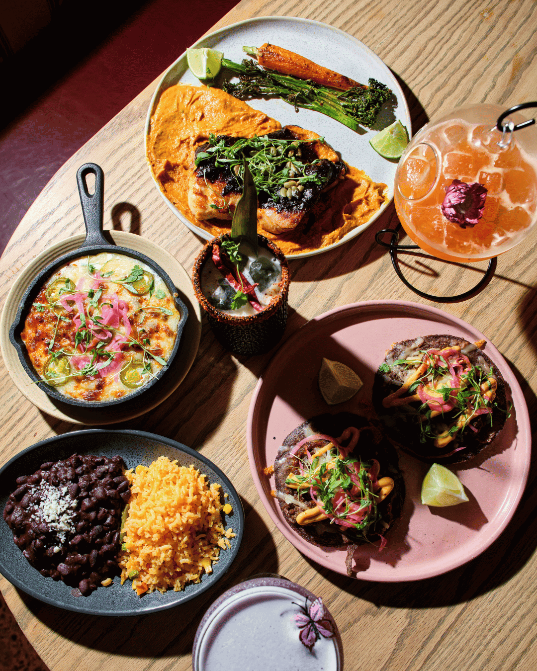 day of the dead cantina specials spread