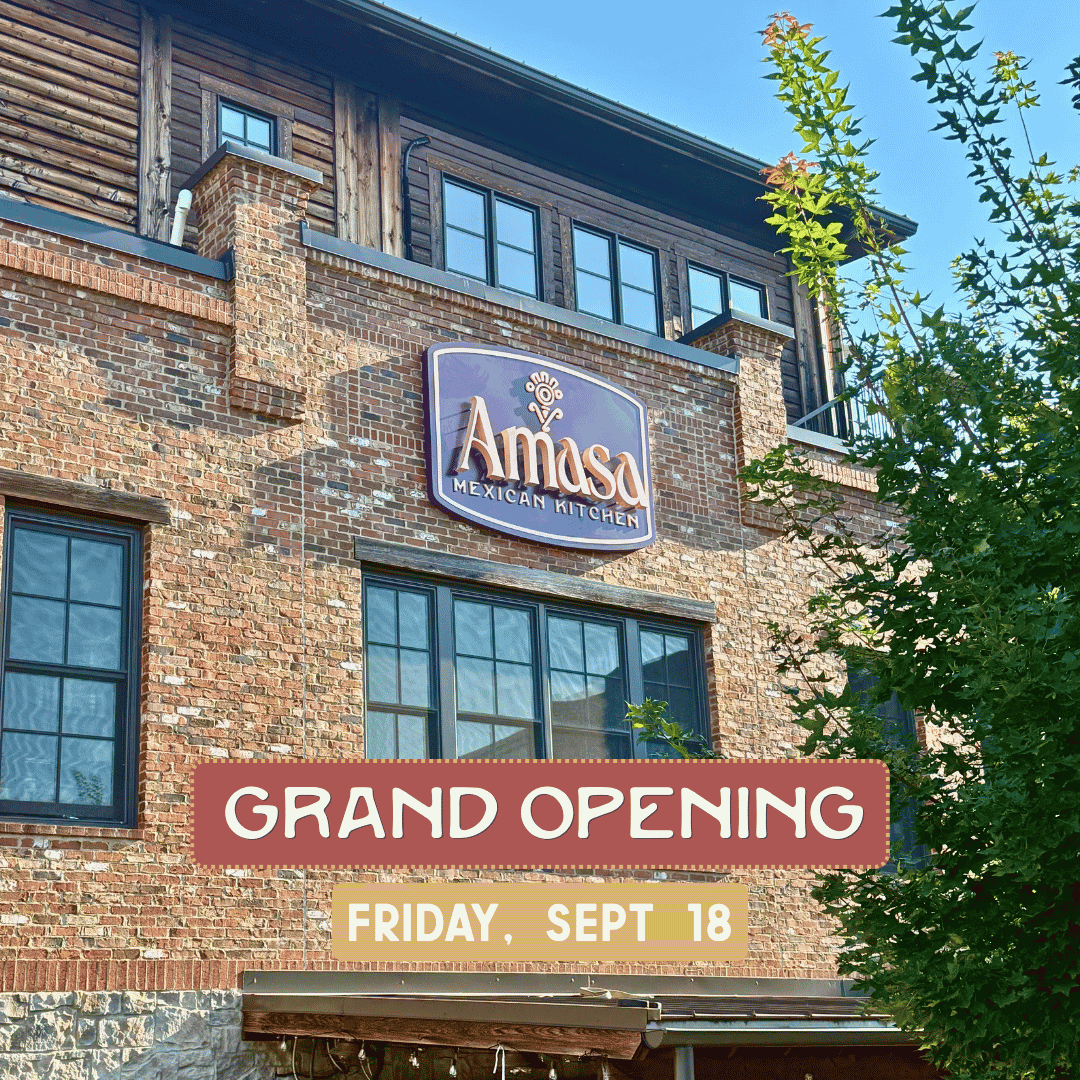 amasa grand opening sign