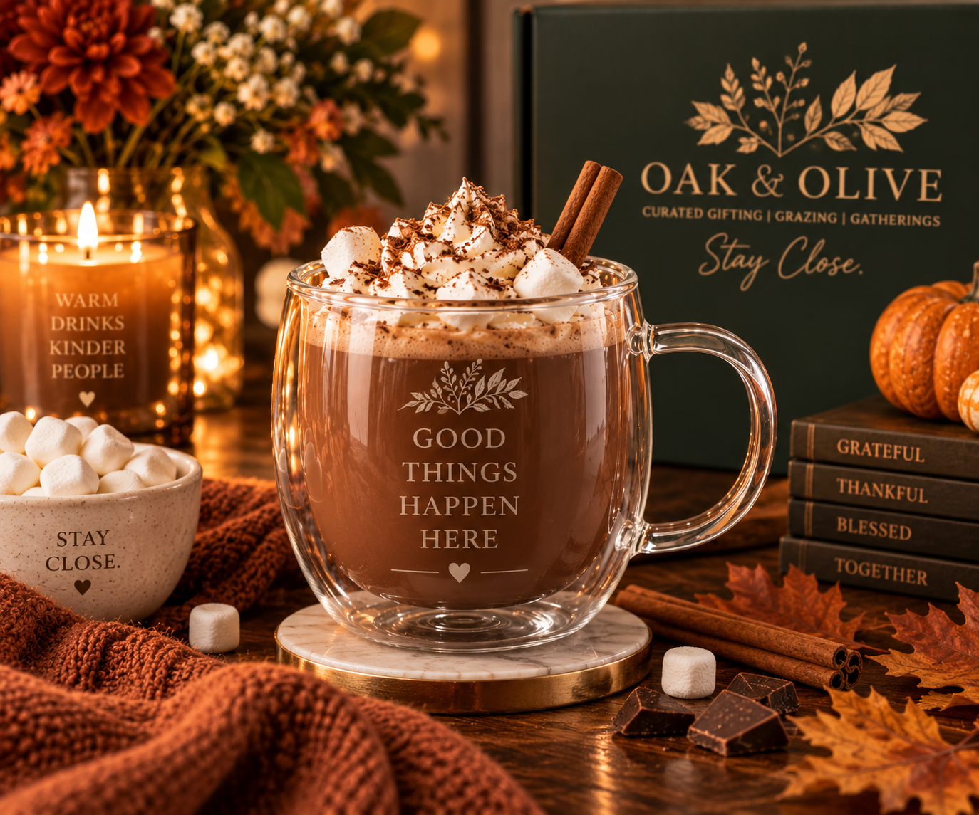 The Cozy Glass Mug