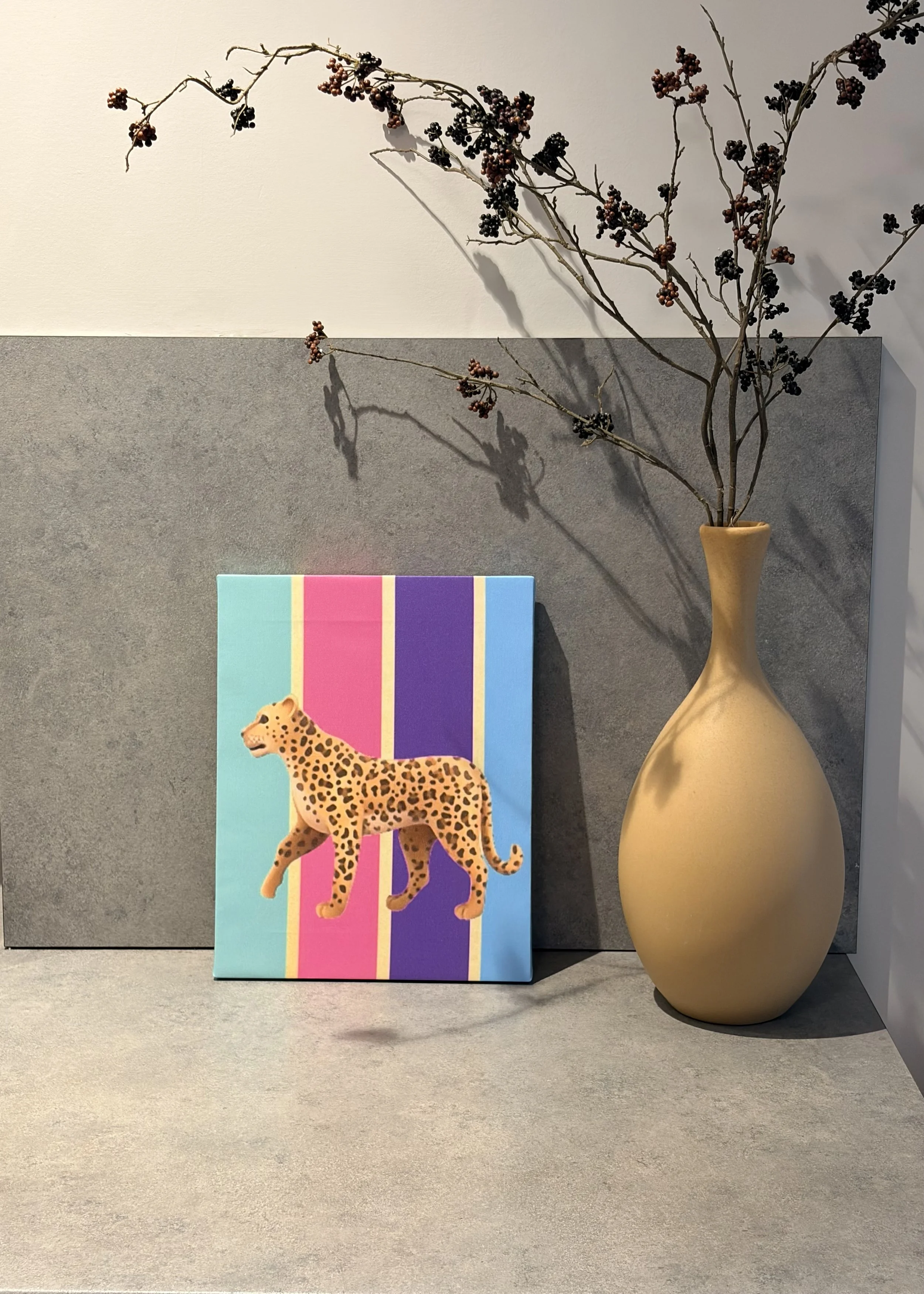 14x11 - Tiger In a Rainbow