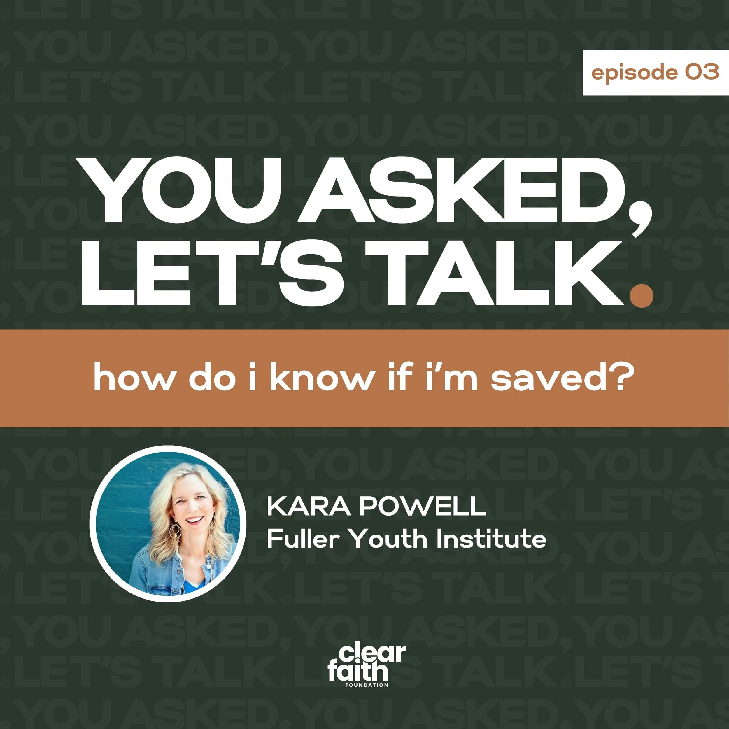 How do I know if I’m saved?