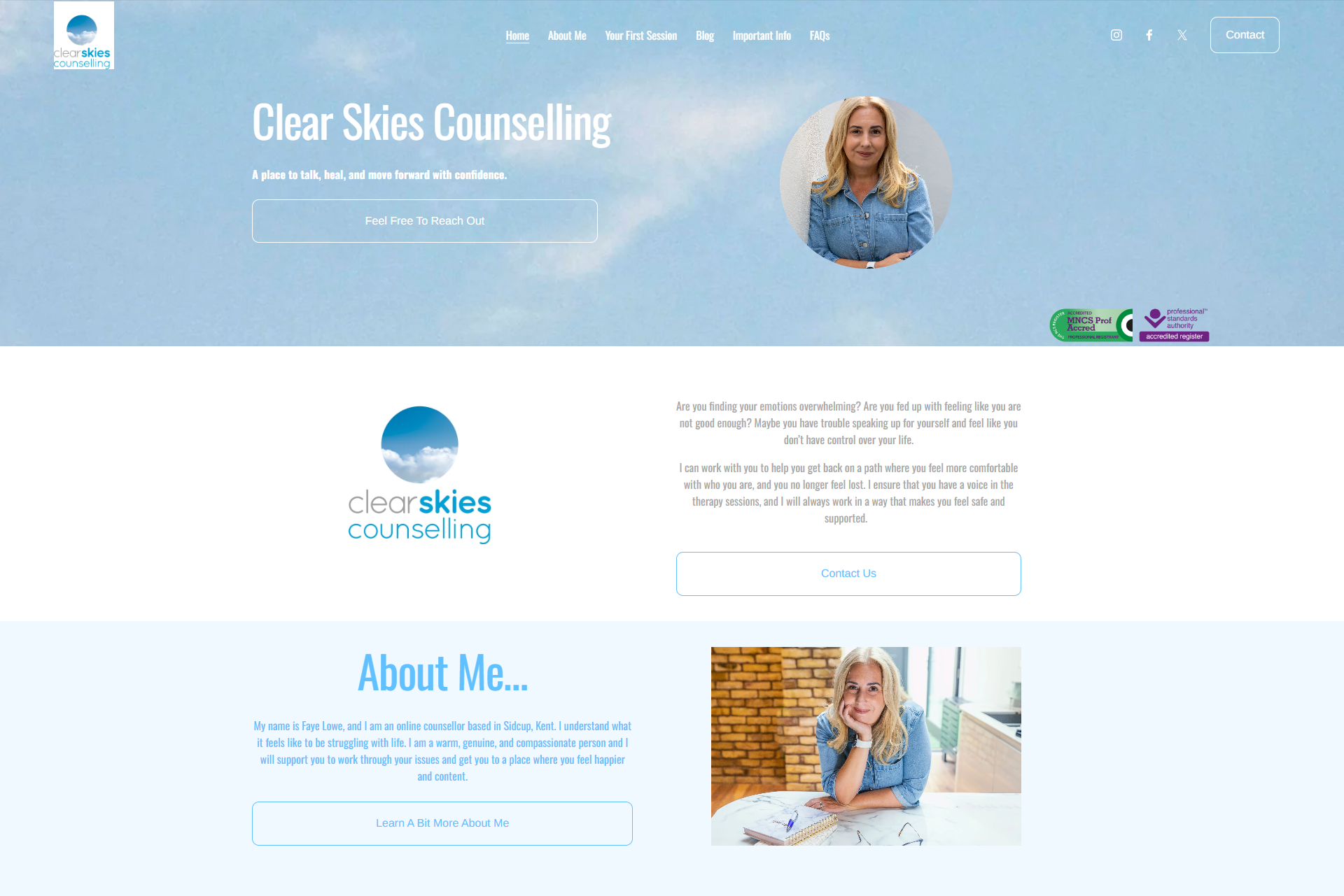 CLEAR SKIES COUNSELLING