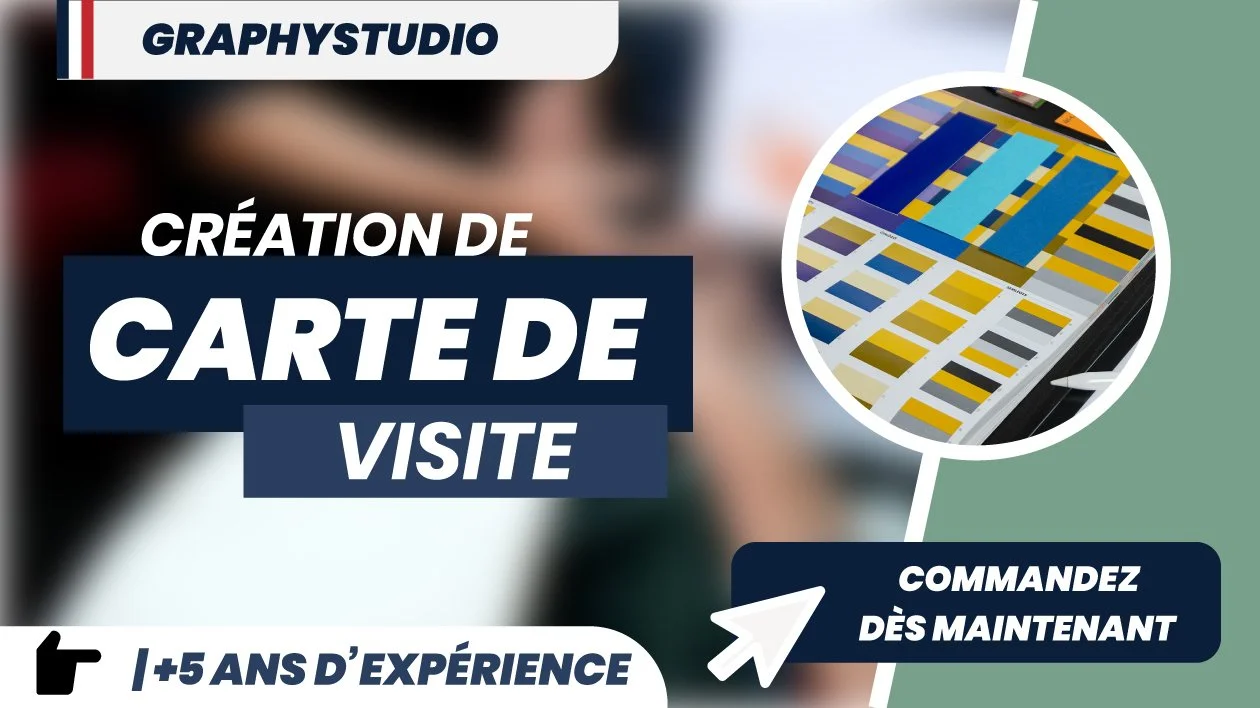 Création d'une carte de visite professionnelle et élégante print-ready