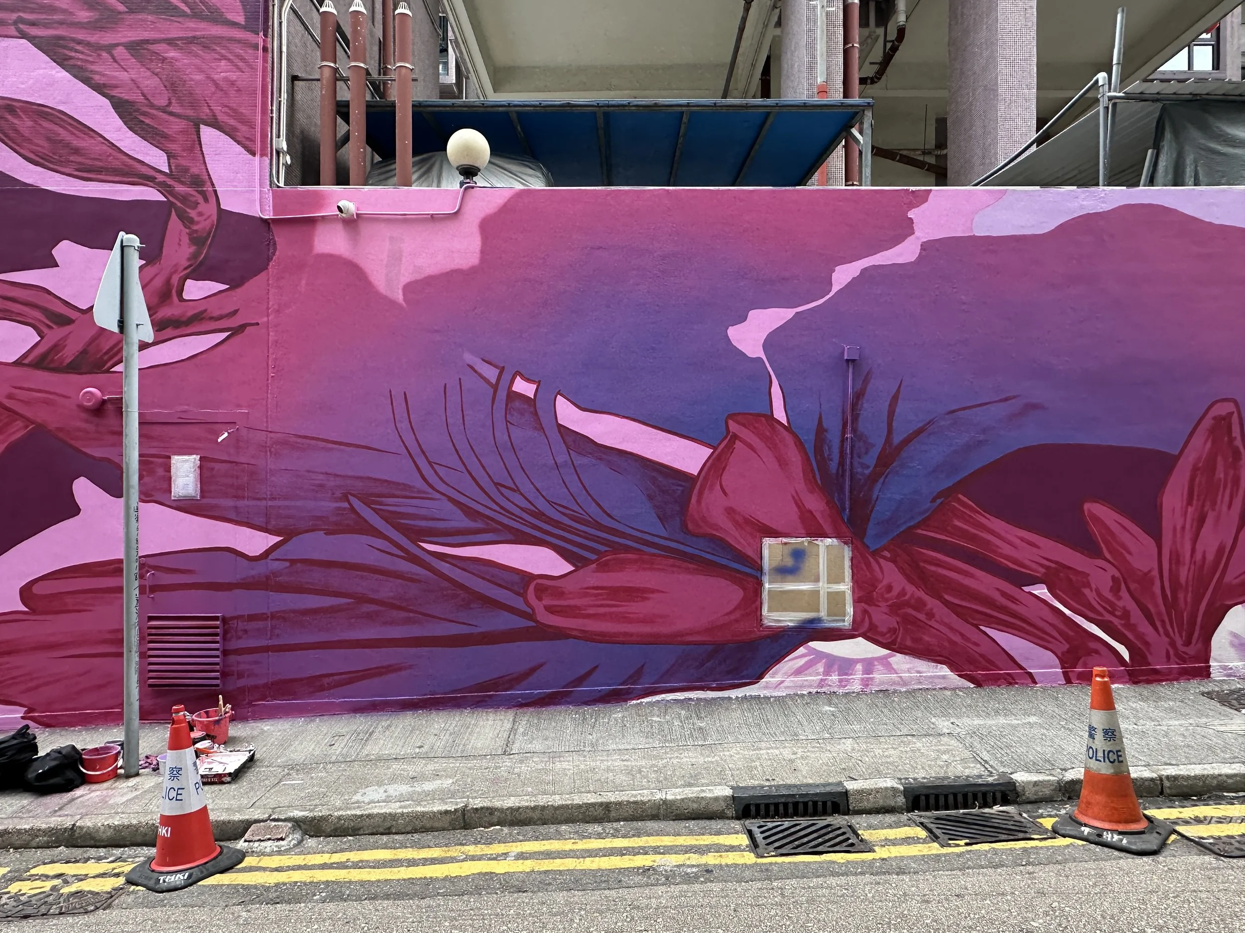 Work in Progress, George Rose for HKwalls festival 2025