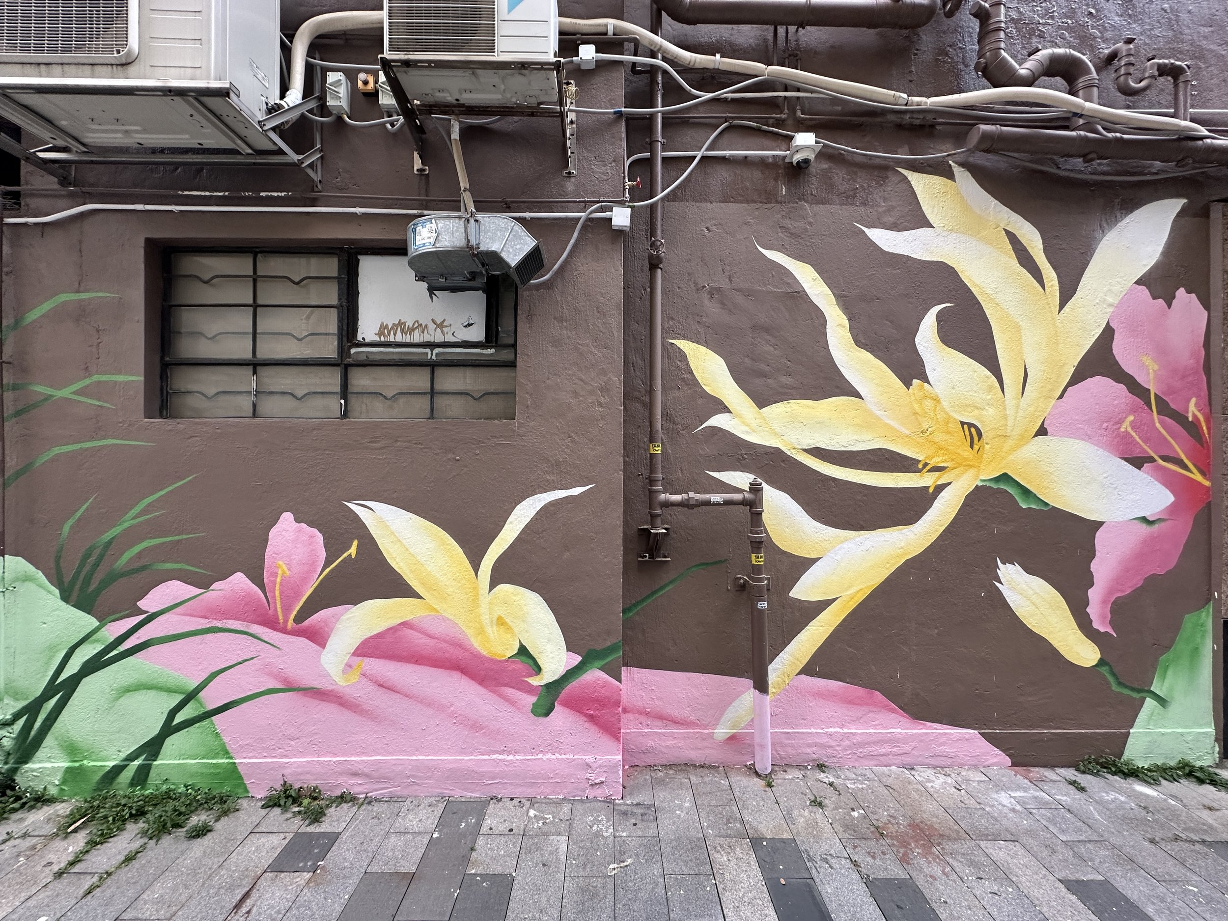 Zelam Lim's mural for HKwalls 2025