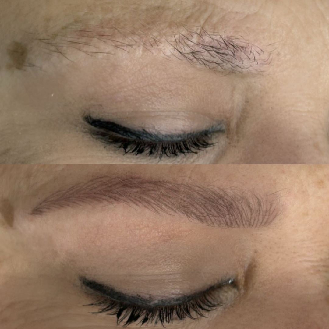 Técnica Hairstroke - pelo a pelo