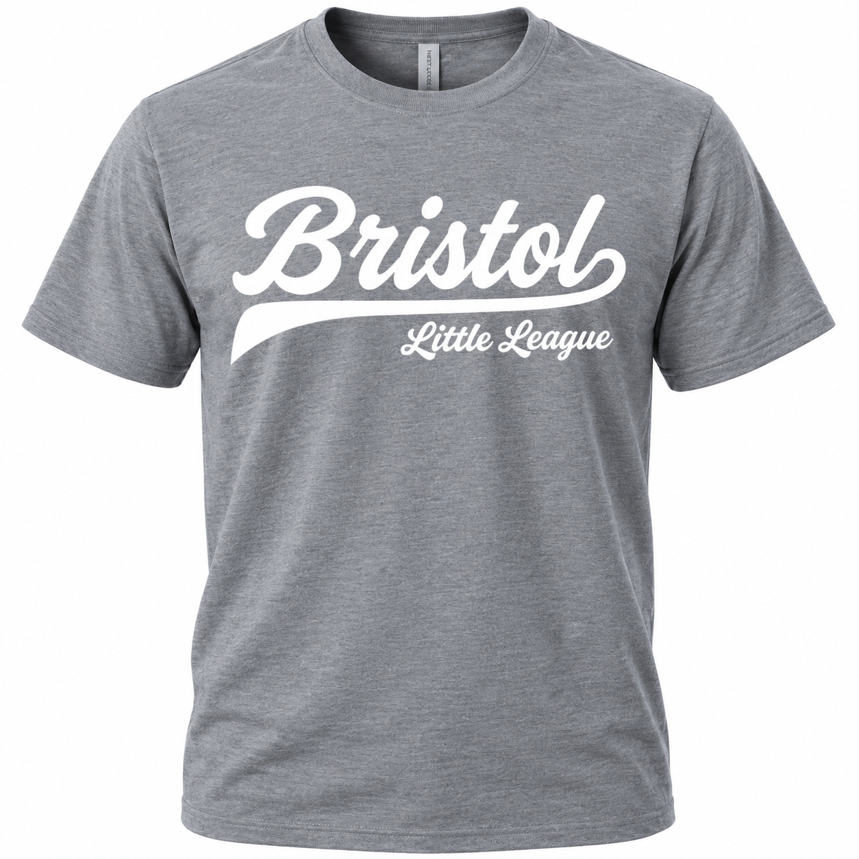 BLL Cursive Tee Grey