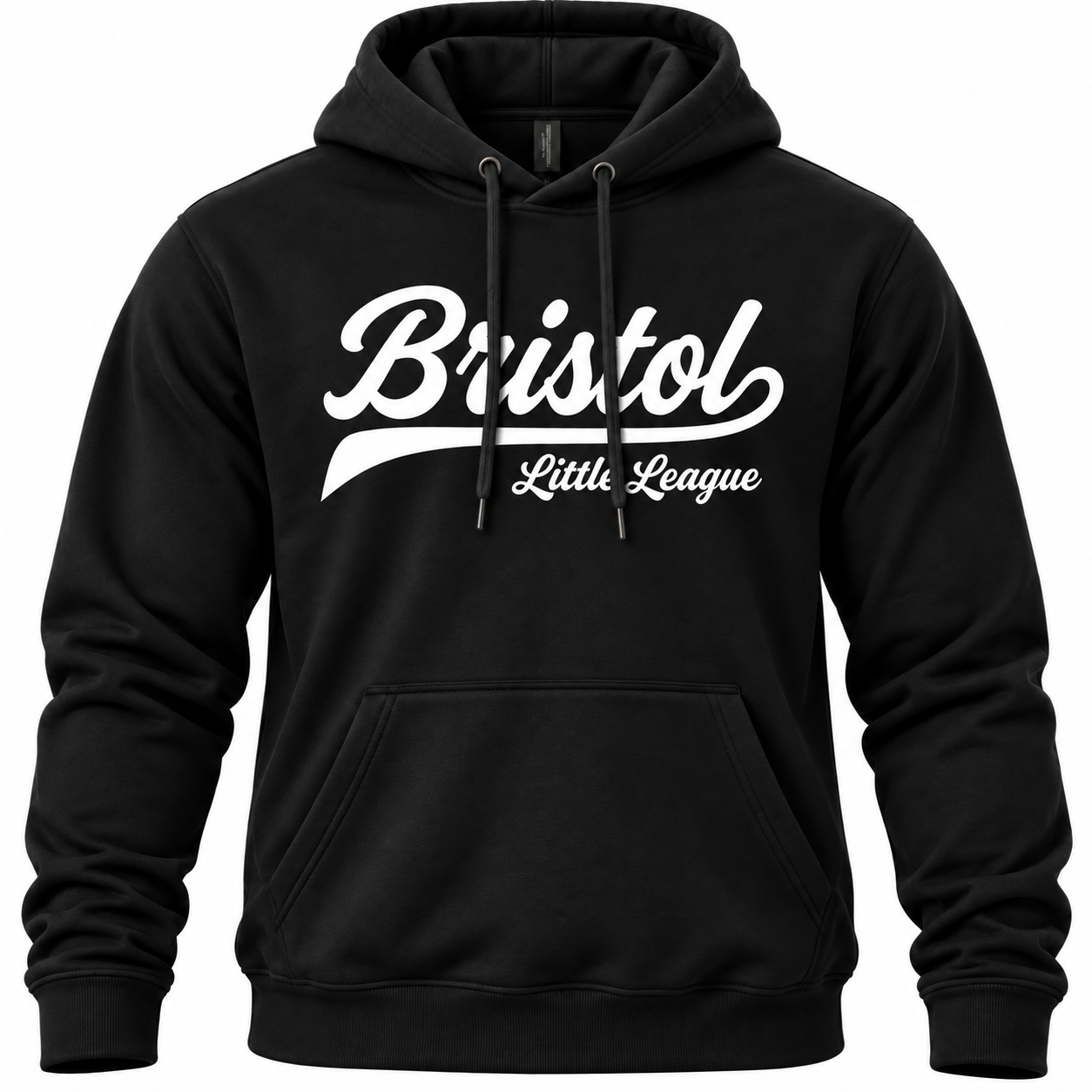 BLL Cursive Hooded Sweatshirt Black