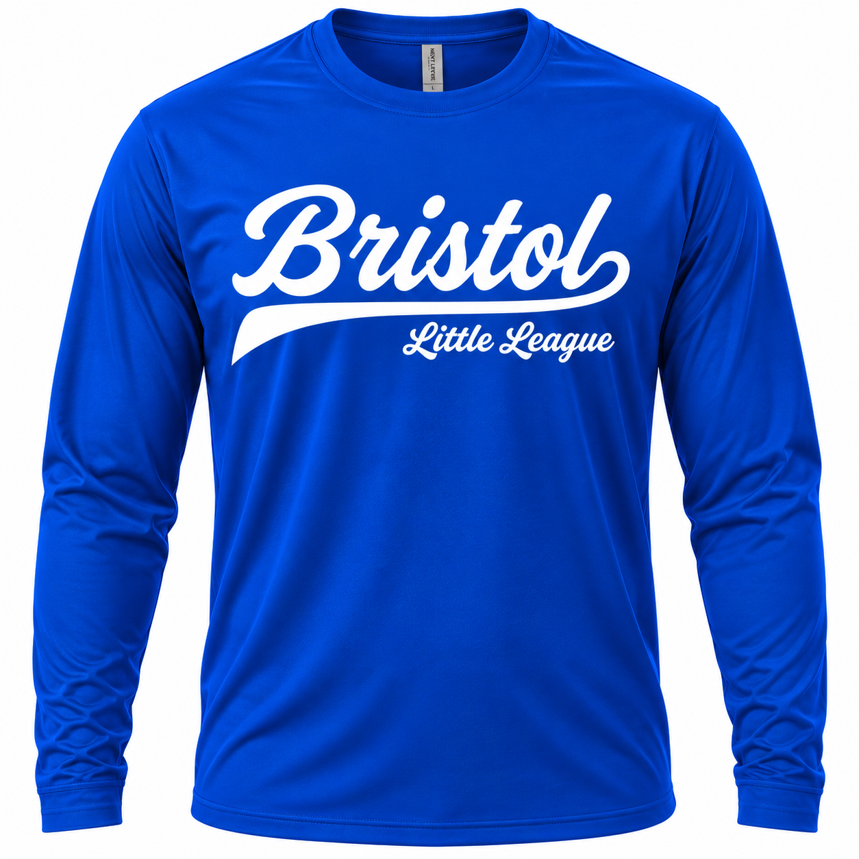 BLL Cursive Athletic Long Sleeve Royal Blue