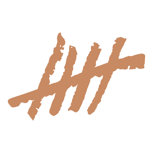 A stylized logo with the word 'HYPE' written in bold, rough brushstroke font, in brown color on a black background.