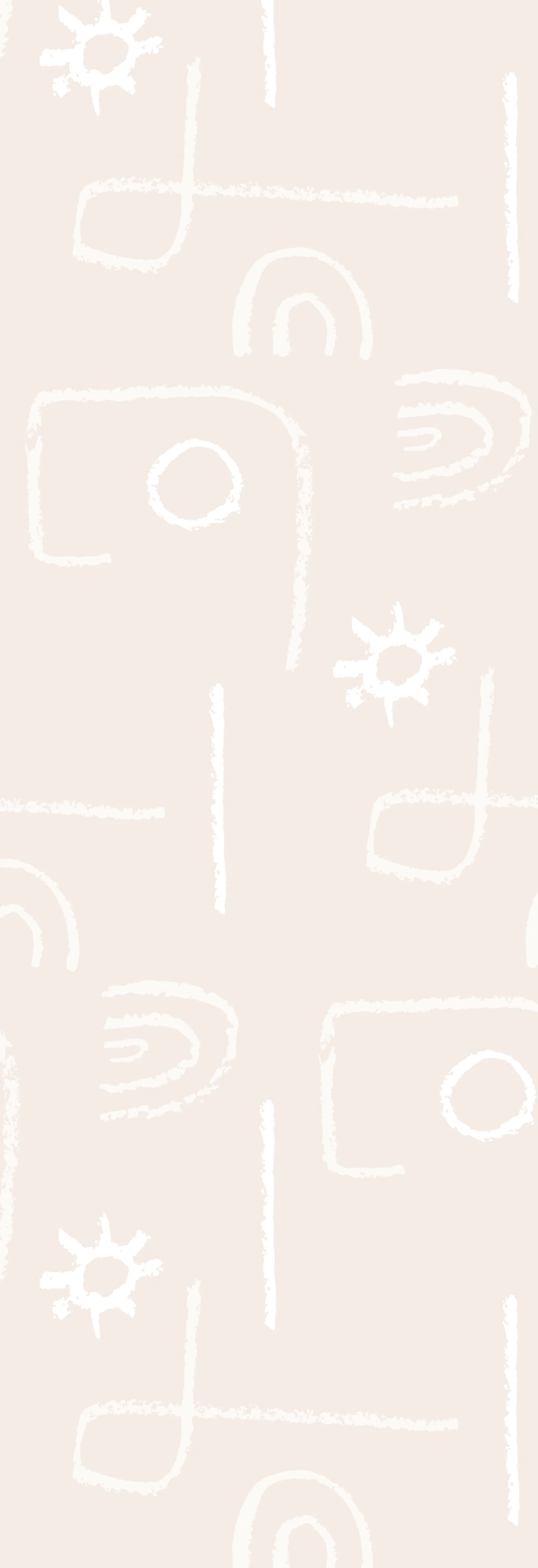 A tic-tac-toe game with X's and O's on a grid, and sun and wind symbols, in a minimalist style.