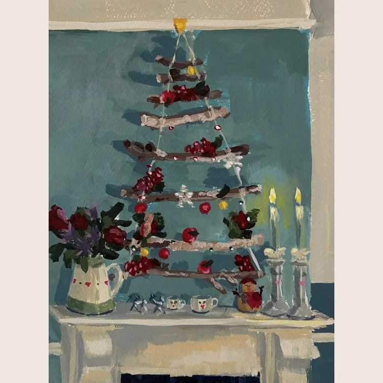 Christmas Eve light (Private Collection)