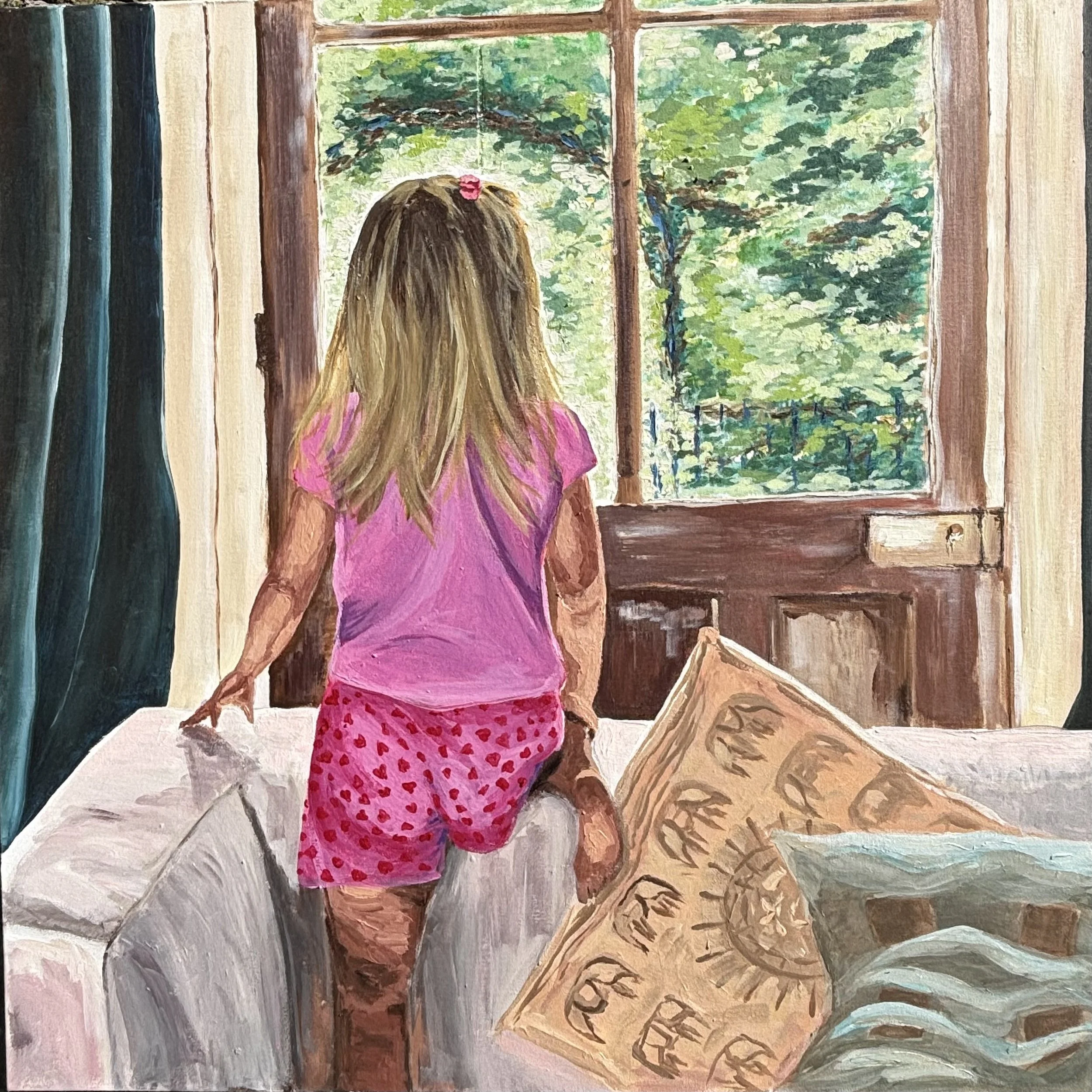 Through her eyes (Private Collection)