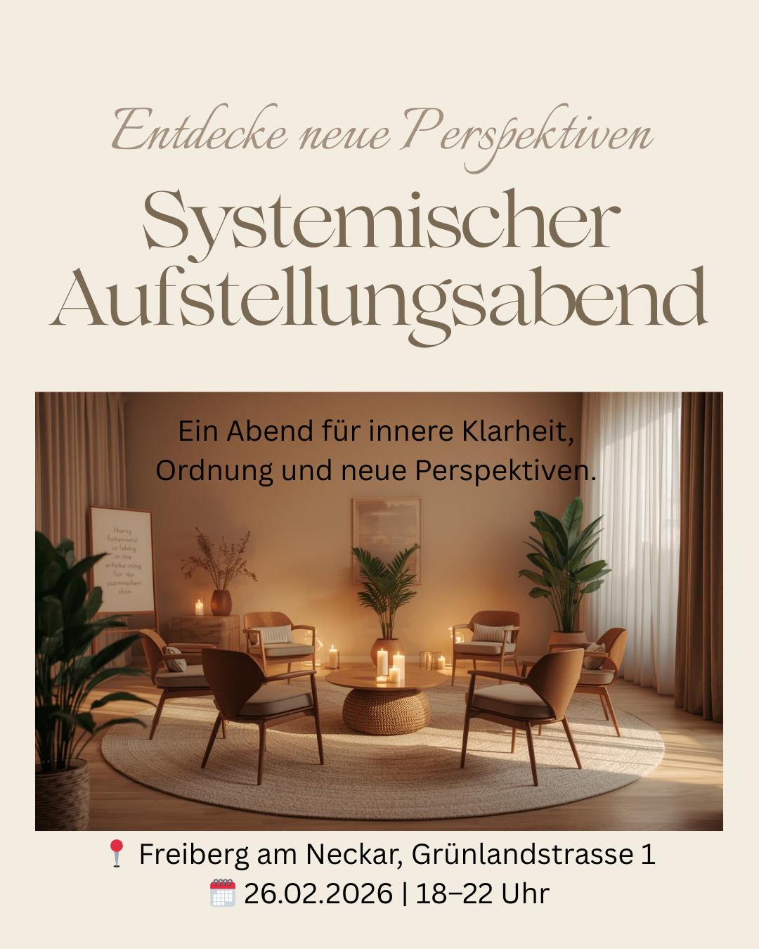 Systemische Strukturaufstellung mit Anliegen