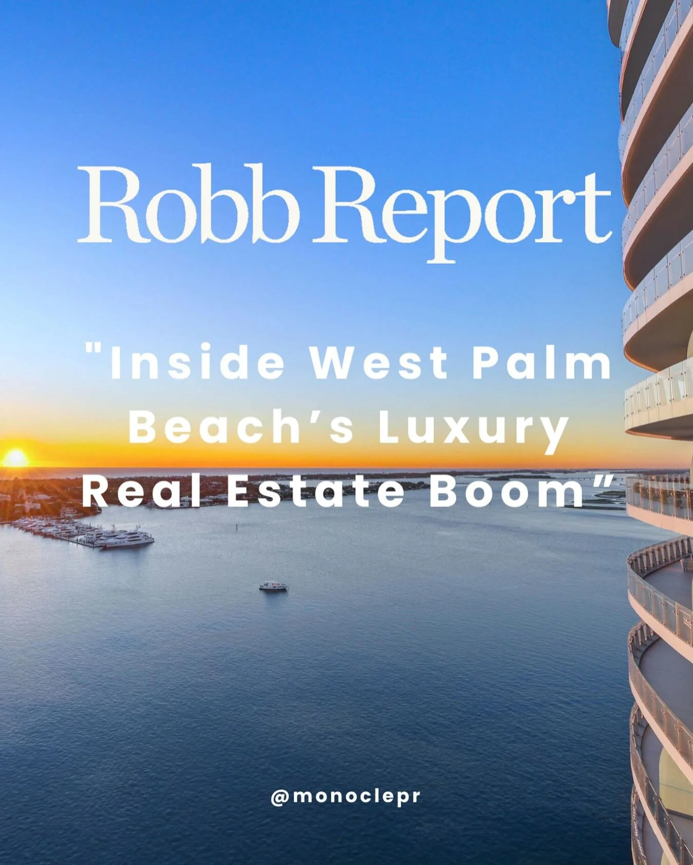 What was once a second-tier alternative address has become one of the most dynamic luxury real estate markets in the country&mdash;one increasingly fueled by generational wealth, institutional capital, and global buyers. 🌴 Driving the West Palm Beac