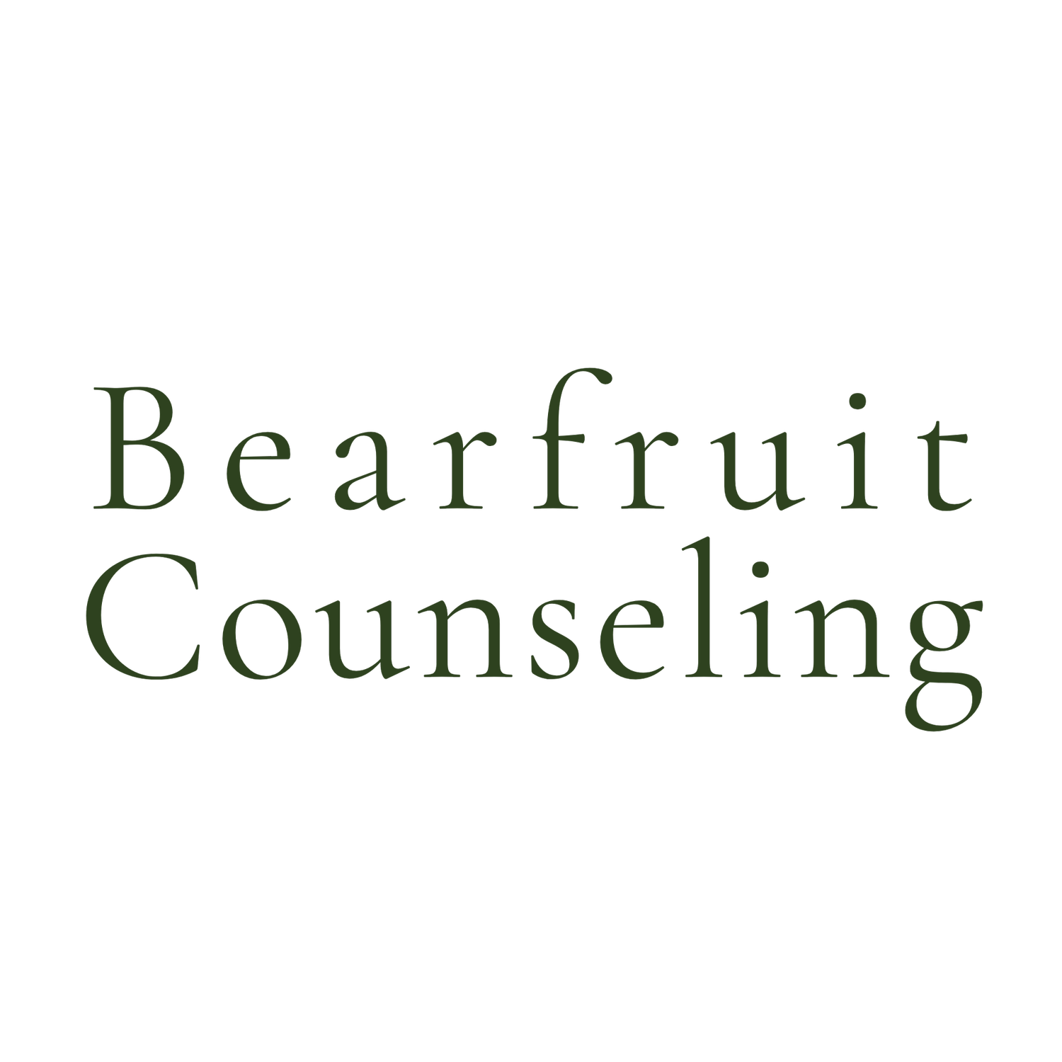 Bearfruit Counseling