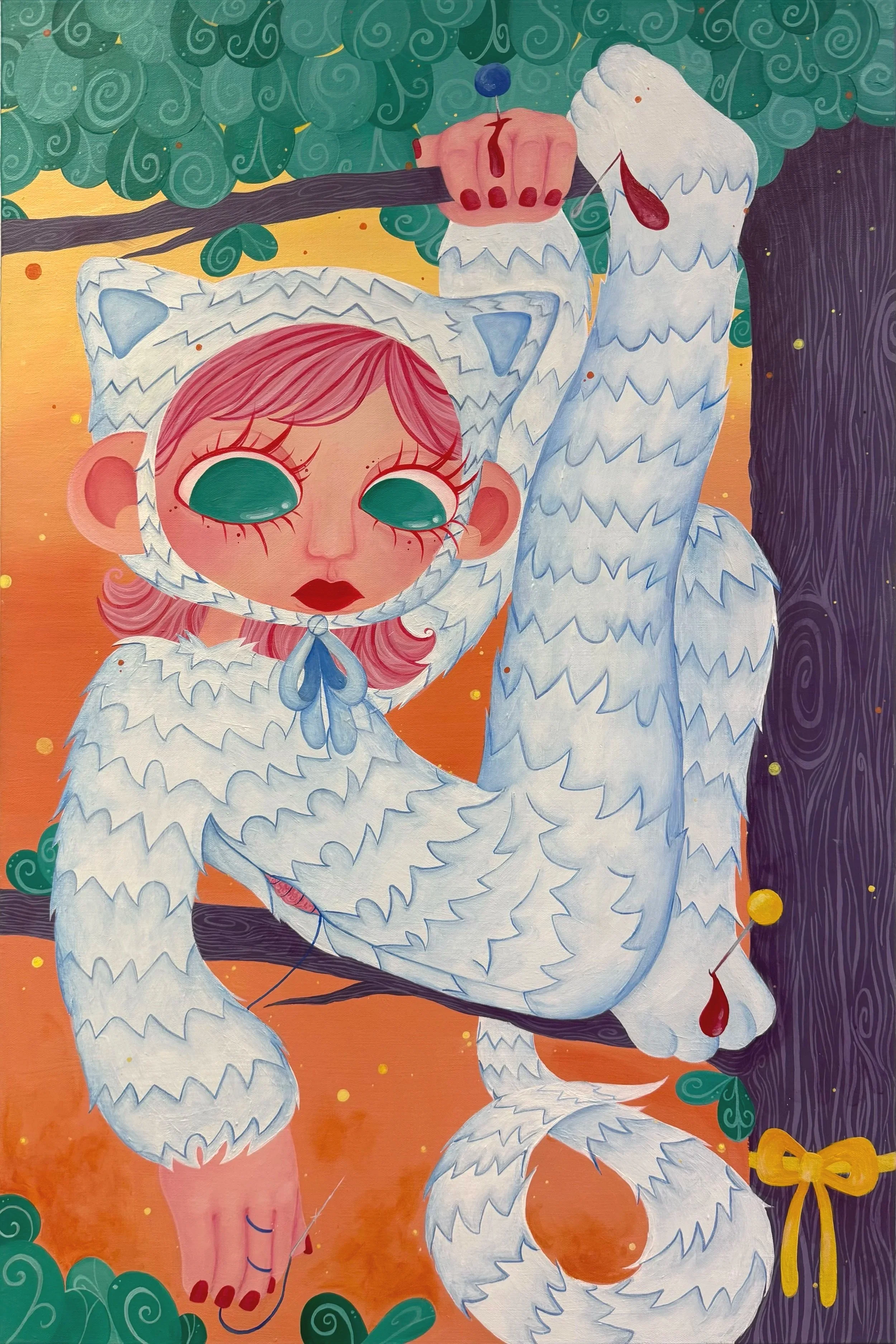 Hang In There
24"x36"
Acrylic on Canvas