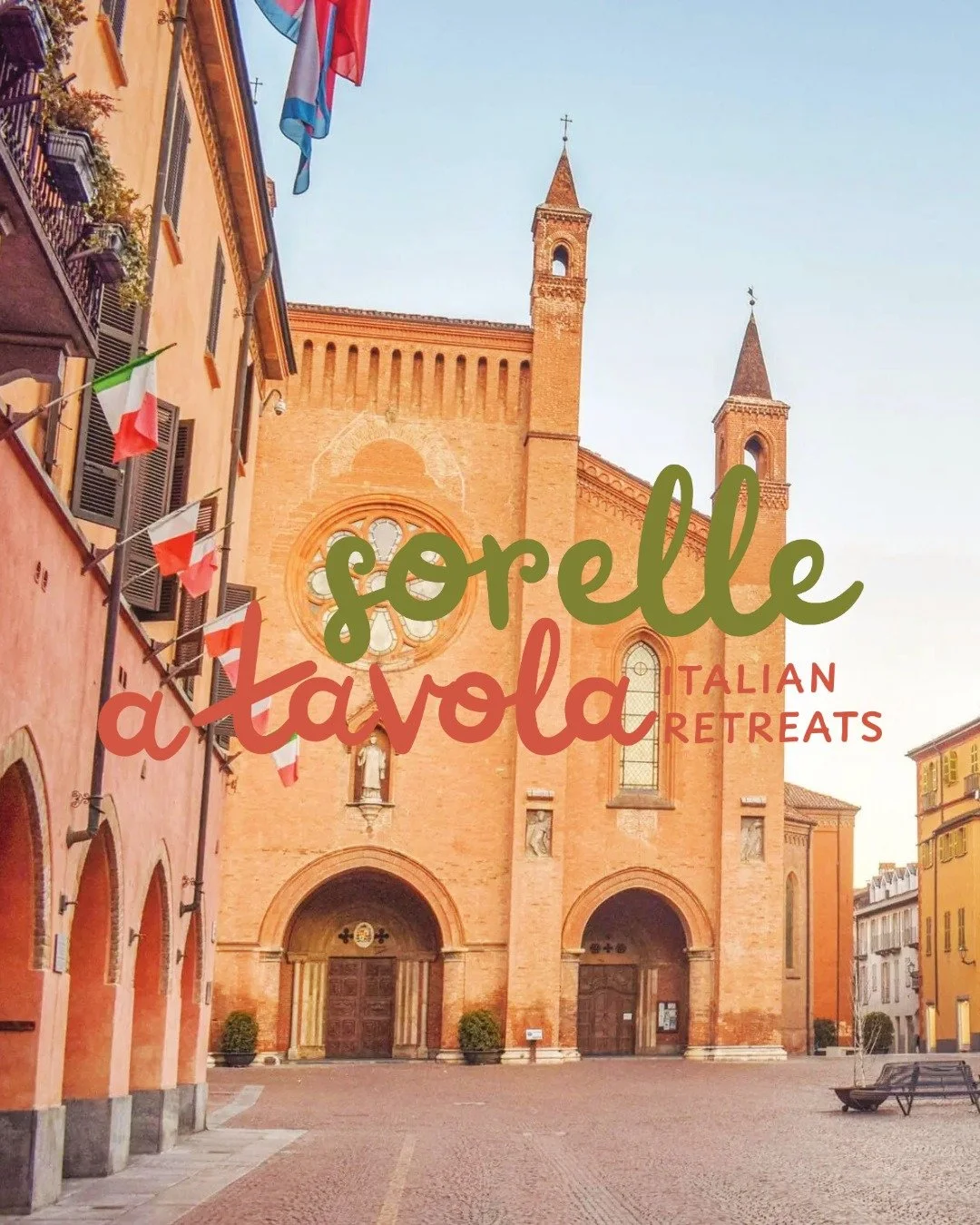 Join us in Alba as we explore markets, shops, restaurants, and local traditions with a resident who knows the region deeply.

Sip, Savor, and Share
September 13&ndash;19, 2026

Information and registration at sorelleatavola.com.