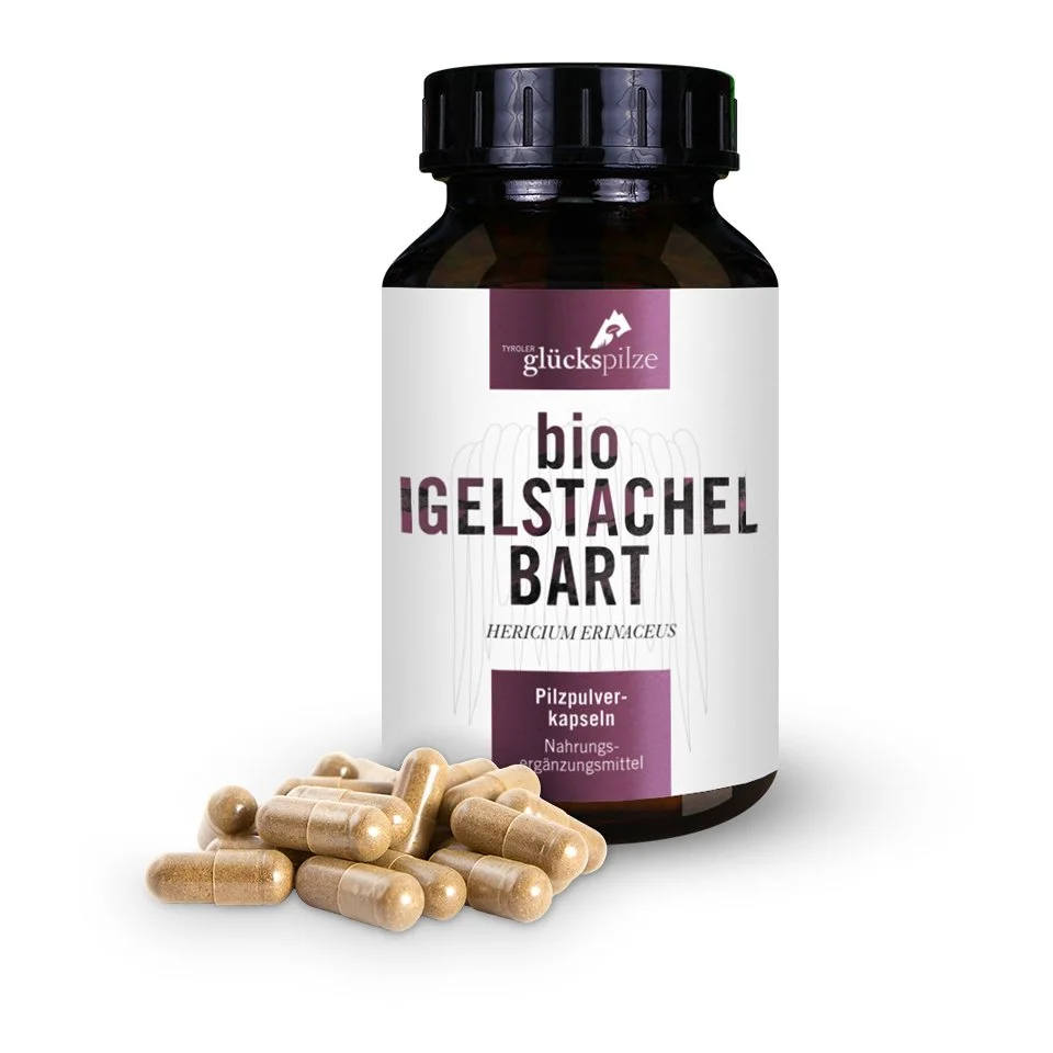 Bio-Igelstachelbart - H. erinaceus - Pilzpulverkapseln 120 Stk.