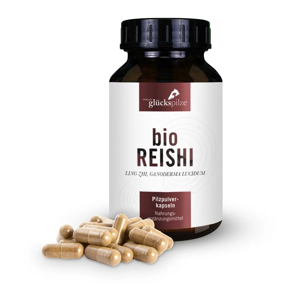 Bio-Reishi - Ganoderma lucidum - Pilzpulverkapseln 120 Stk.
