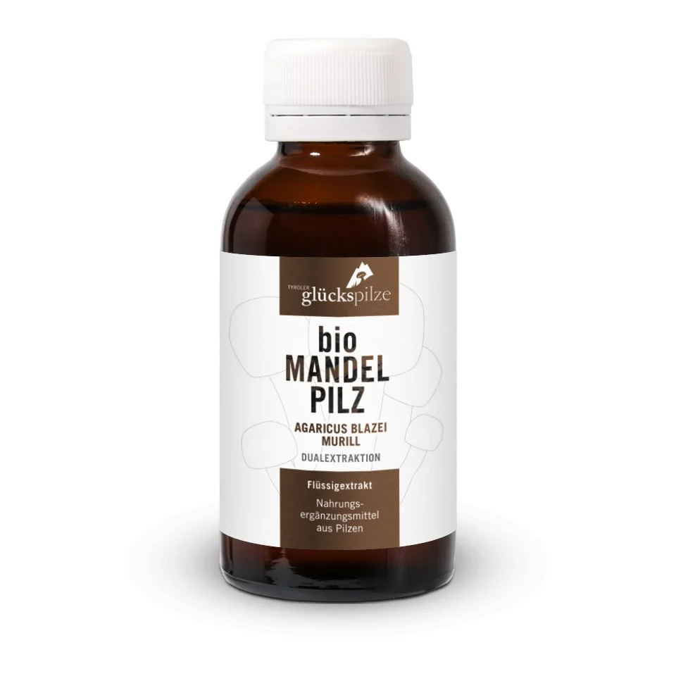 Bio Mandelpilz - Agaricus blazei murrill - Flüssigextrakt 100ml