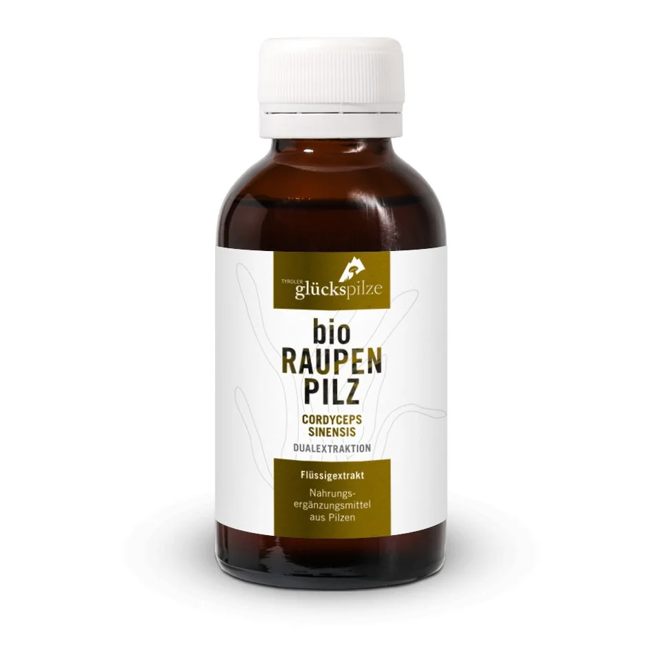 Bio Raupenpilz - Cordyceps sinensis - Flüssigextrakt 100ml