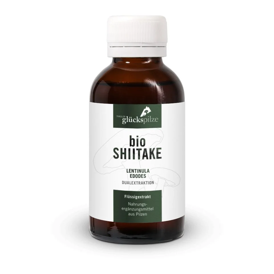 Bio Shiitake - Lentinula edodes - Flüssigextrakt 100ml