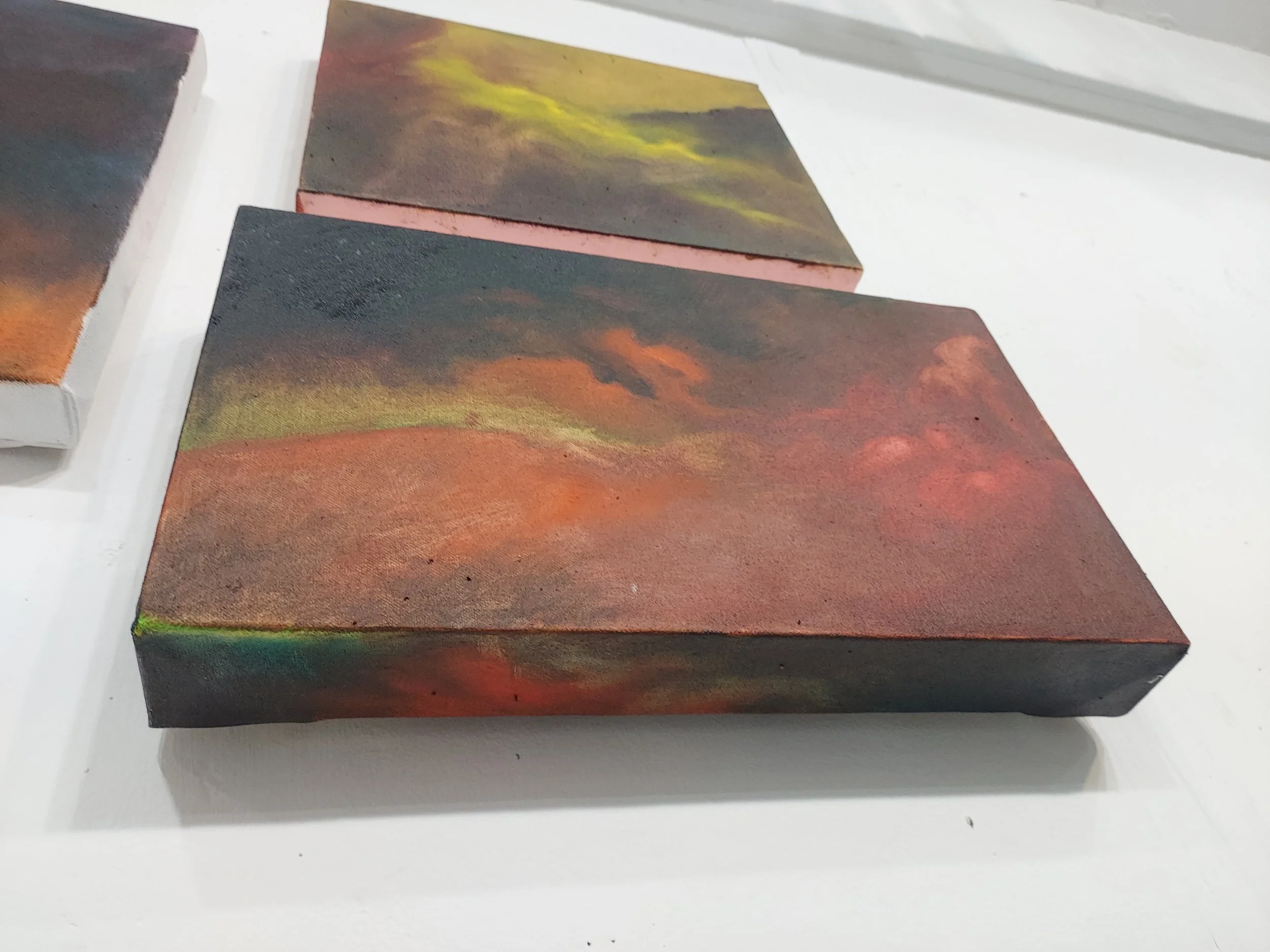 oil painting edge detail