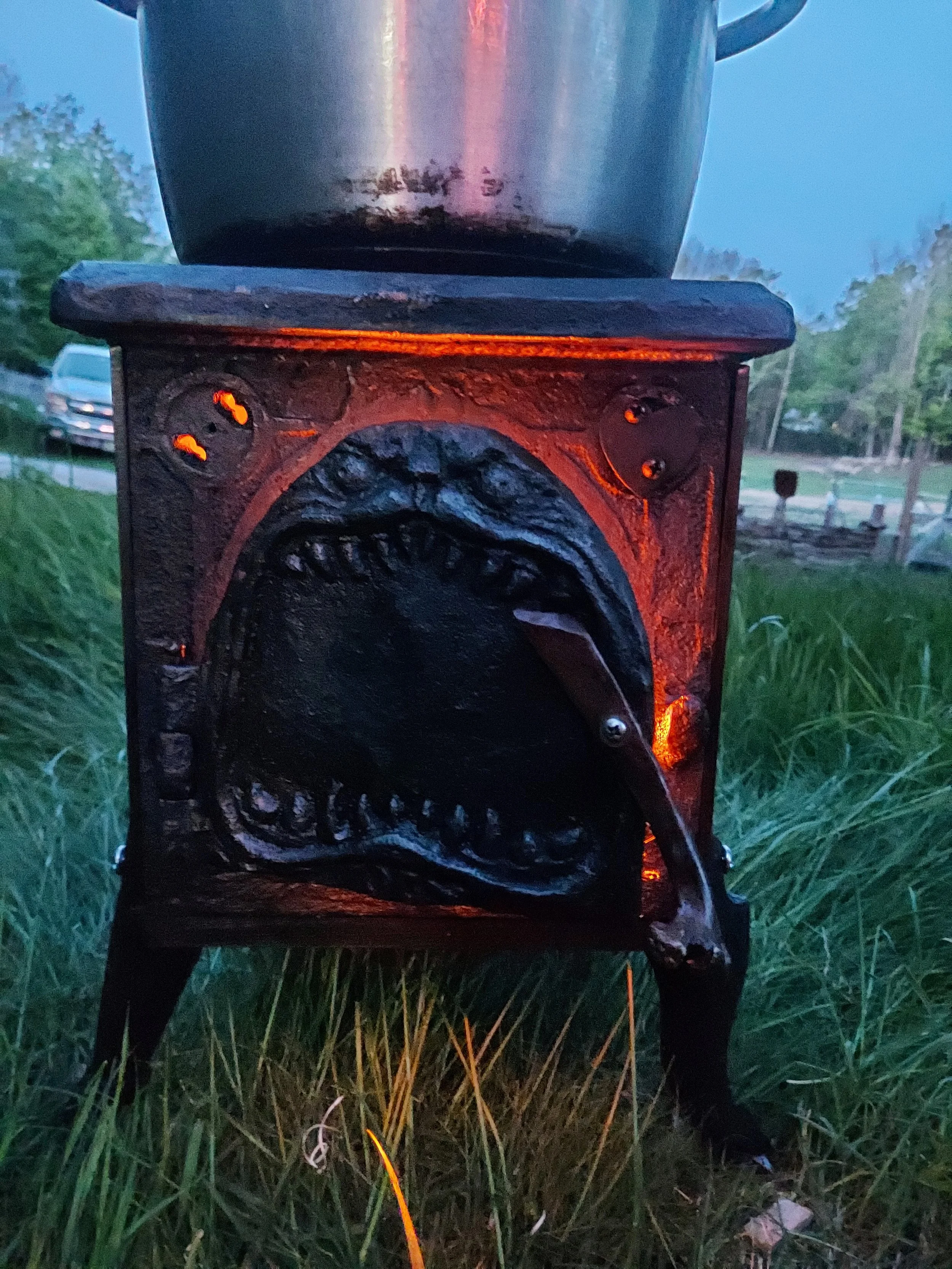 "Tapeater" woodstove