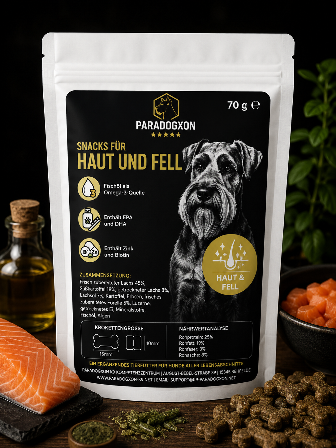 Snacks für Haut und Fell 70g