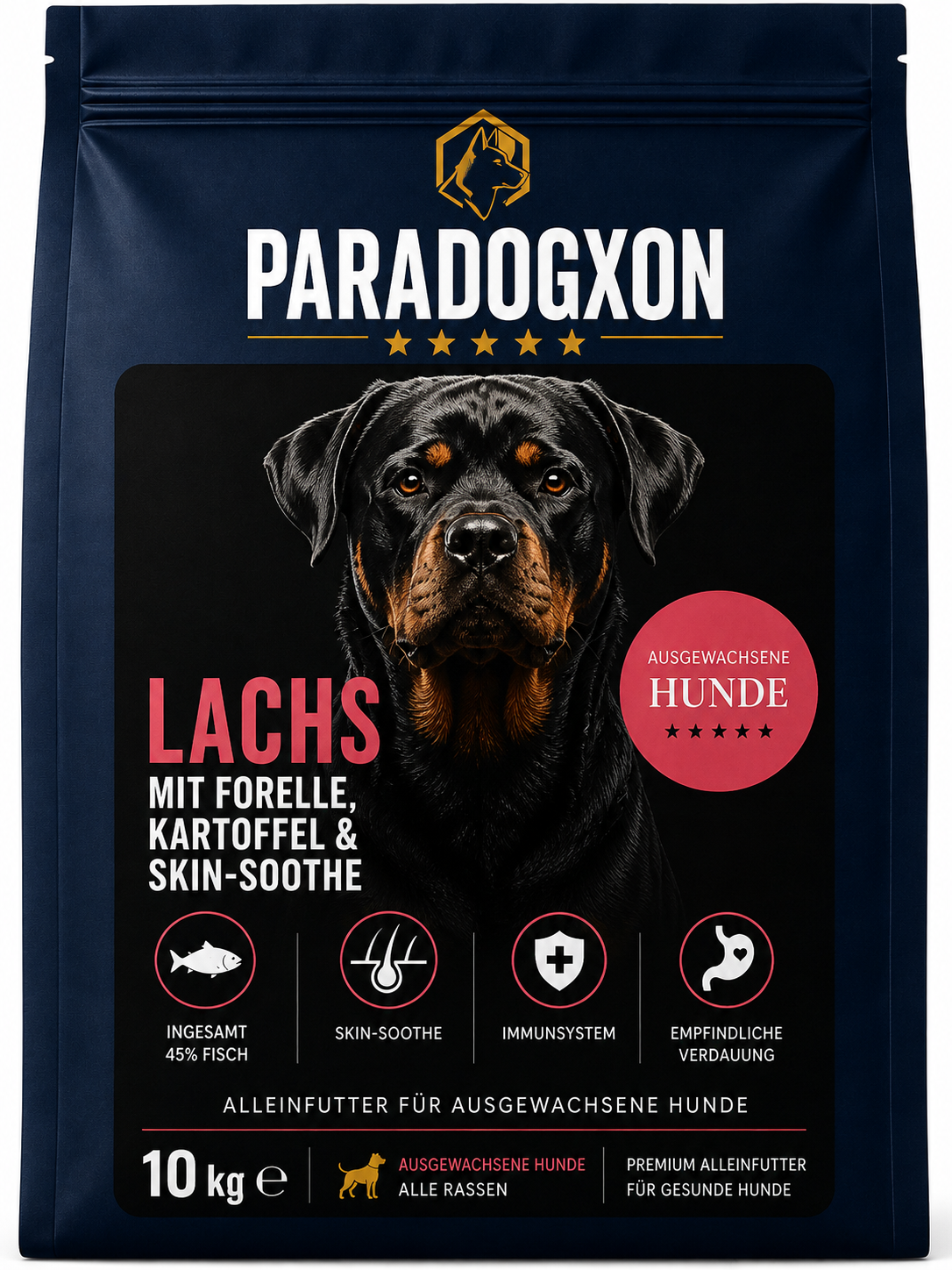 Super Premium Lachs mit Forelle, Kartoffel & Skin Soothe - Adult