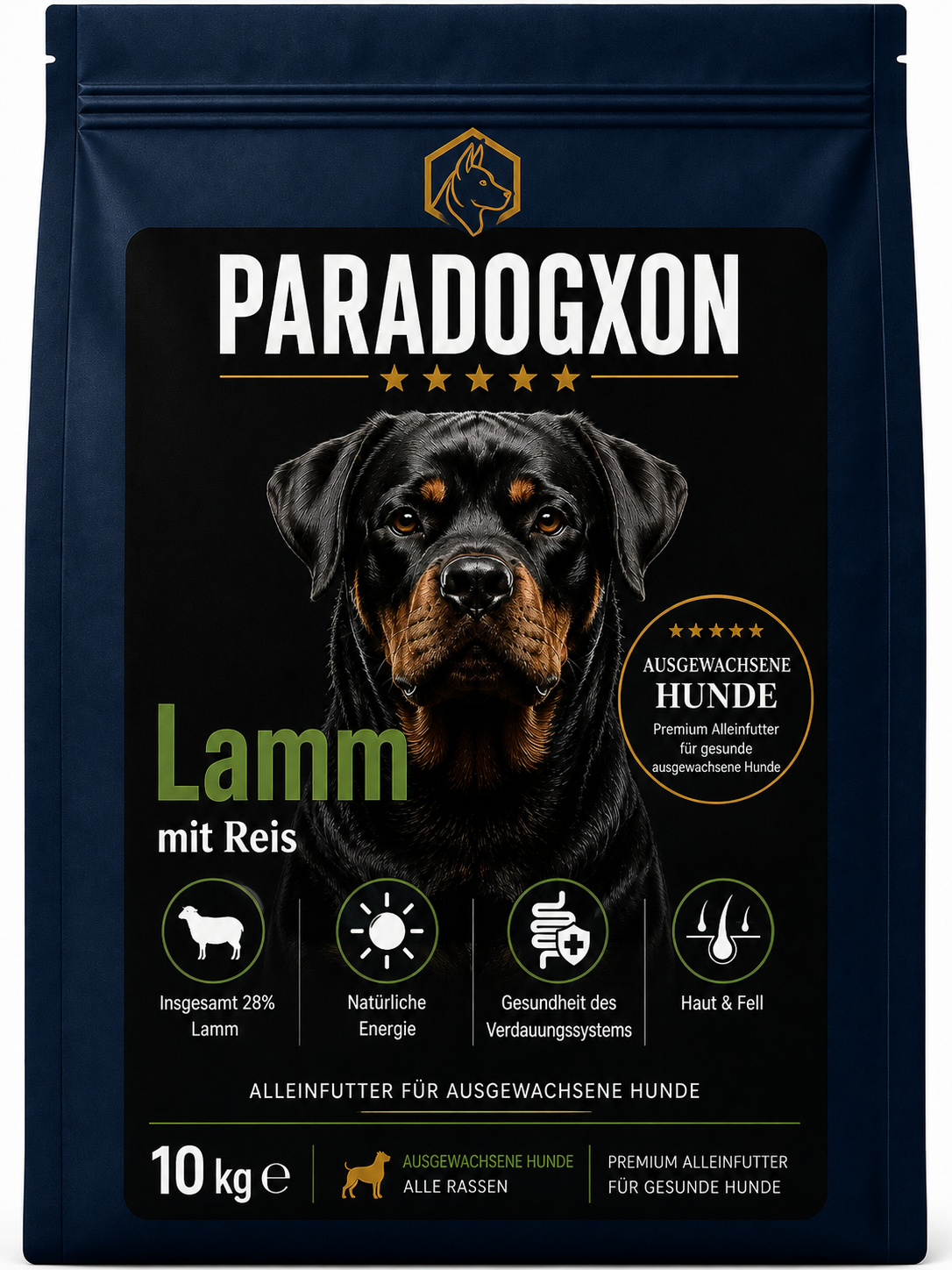 Super Premium Lamm mit Reis - Adult