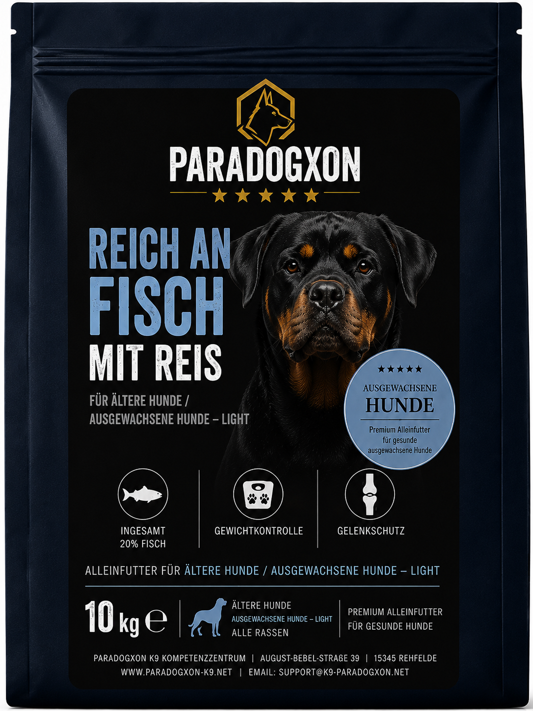 Super Premium Fisch mit Reis - Senior / Light