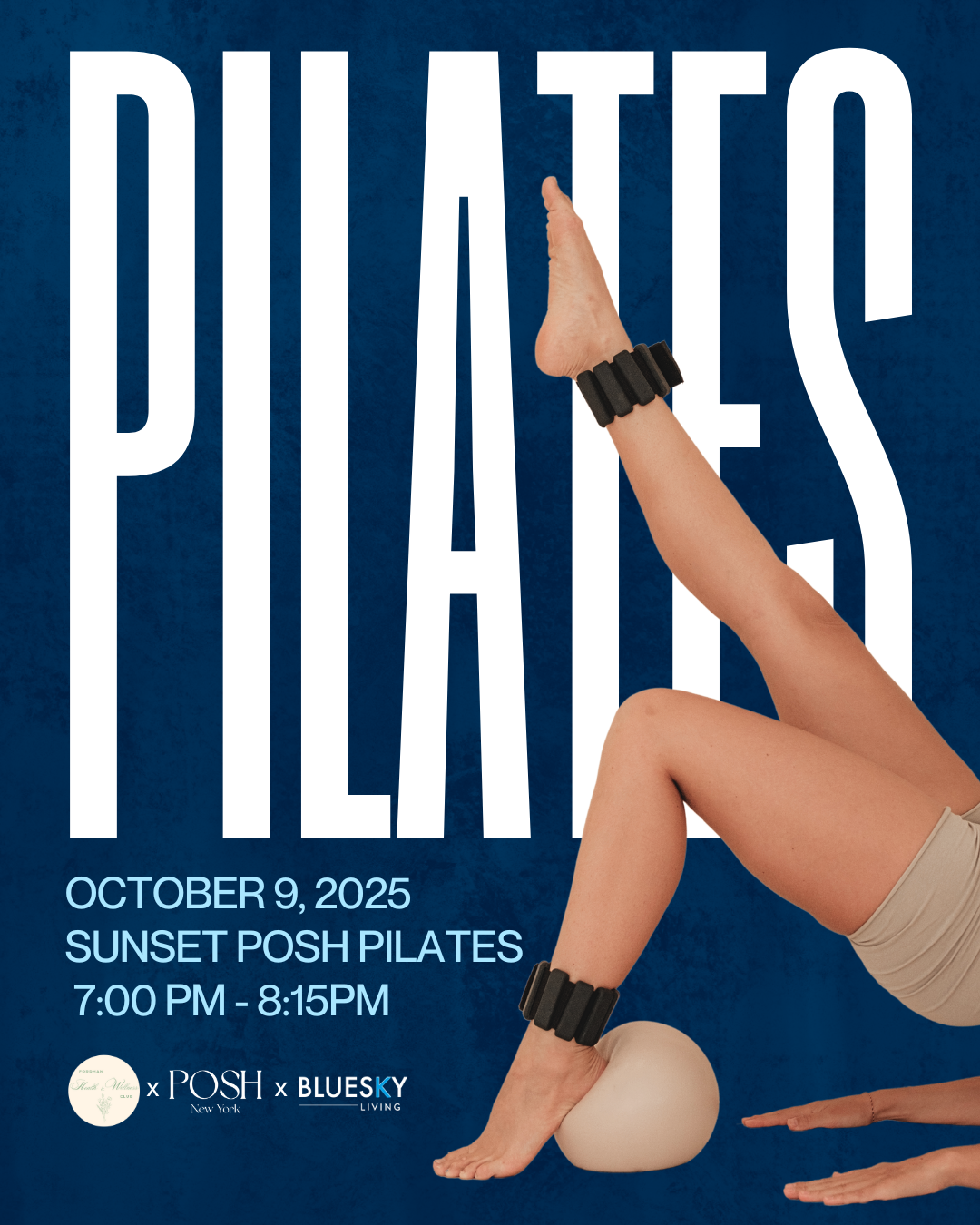 POSHPILATESNY x BLUESKY PILATES EVENT