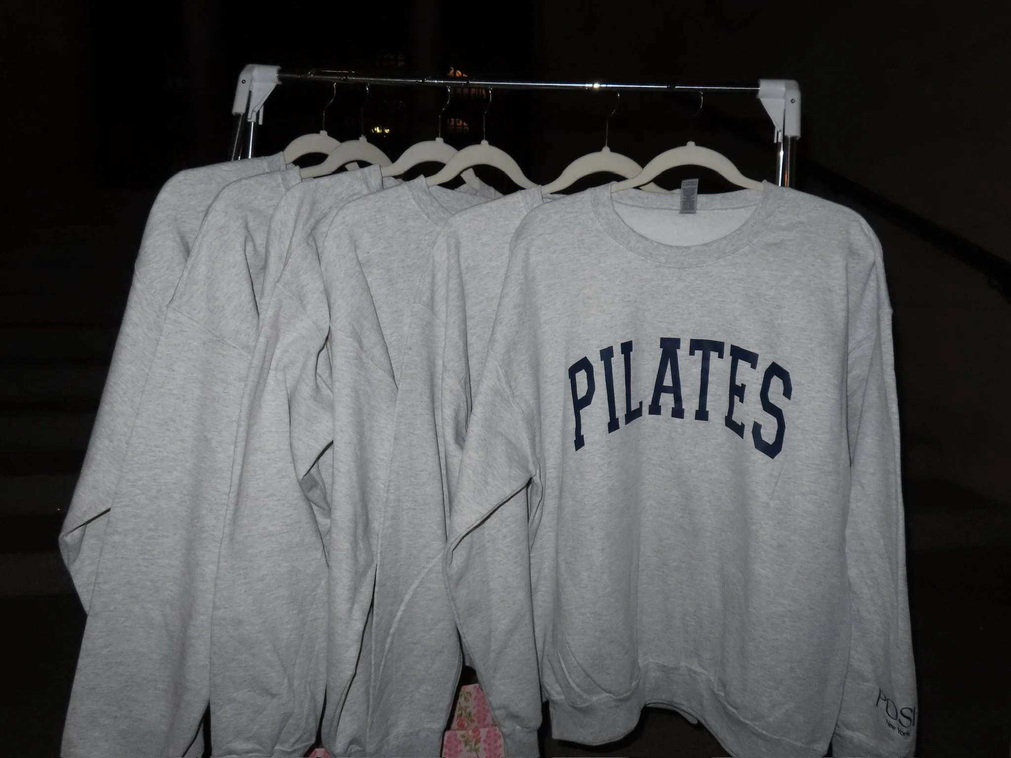 OFFICIAL POSHPILATESNY MERCHANDISE DESIGN: CREWNECK