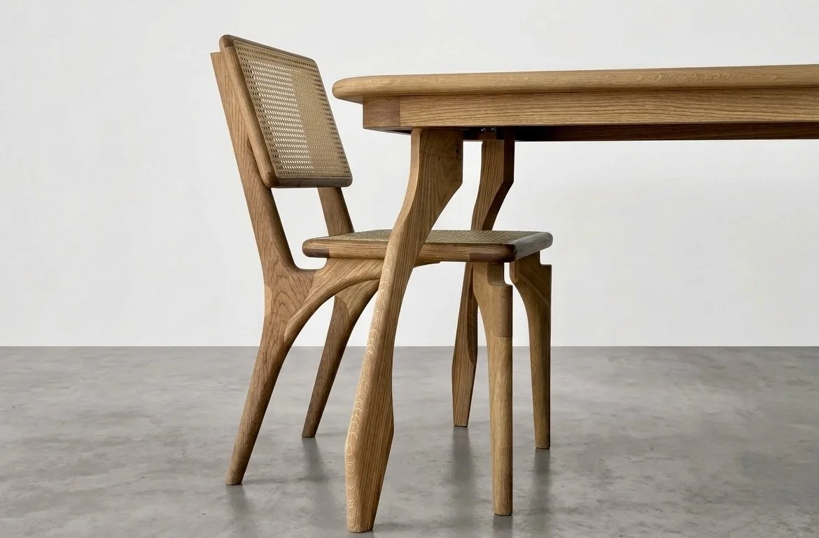 Caned Dining Chair at Sparrow Dining Table 2.jpg