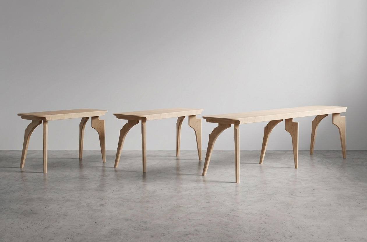 maple size trio benches concrete.png