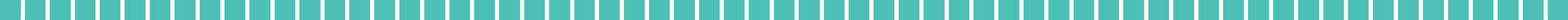 Simple green border graphic that resembles mosaic tiles