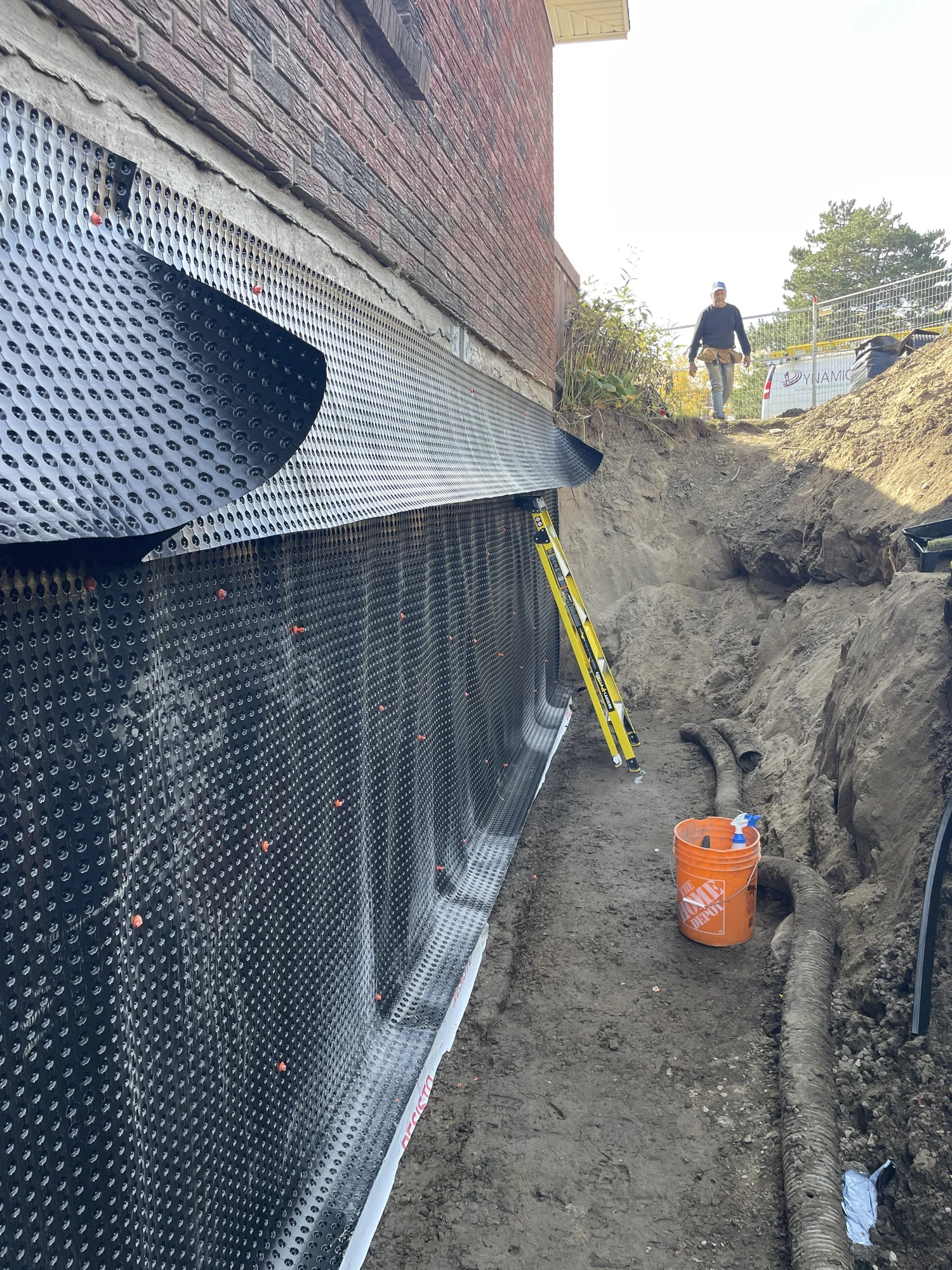 Foundation waterproofing