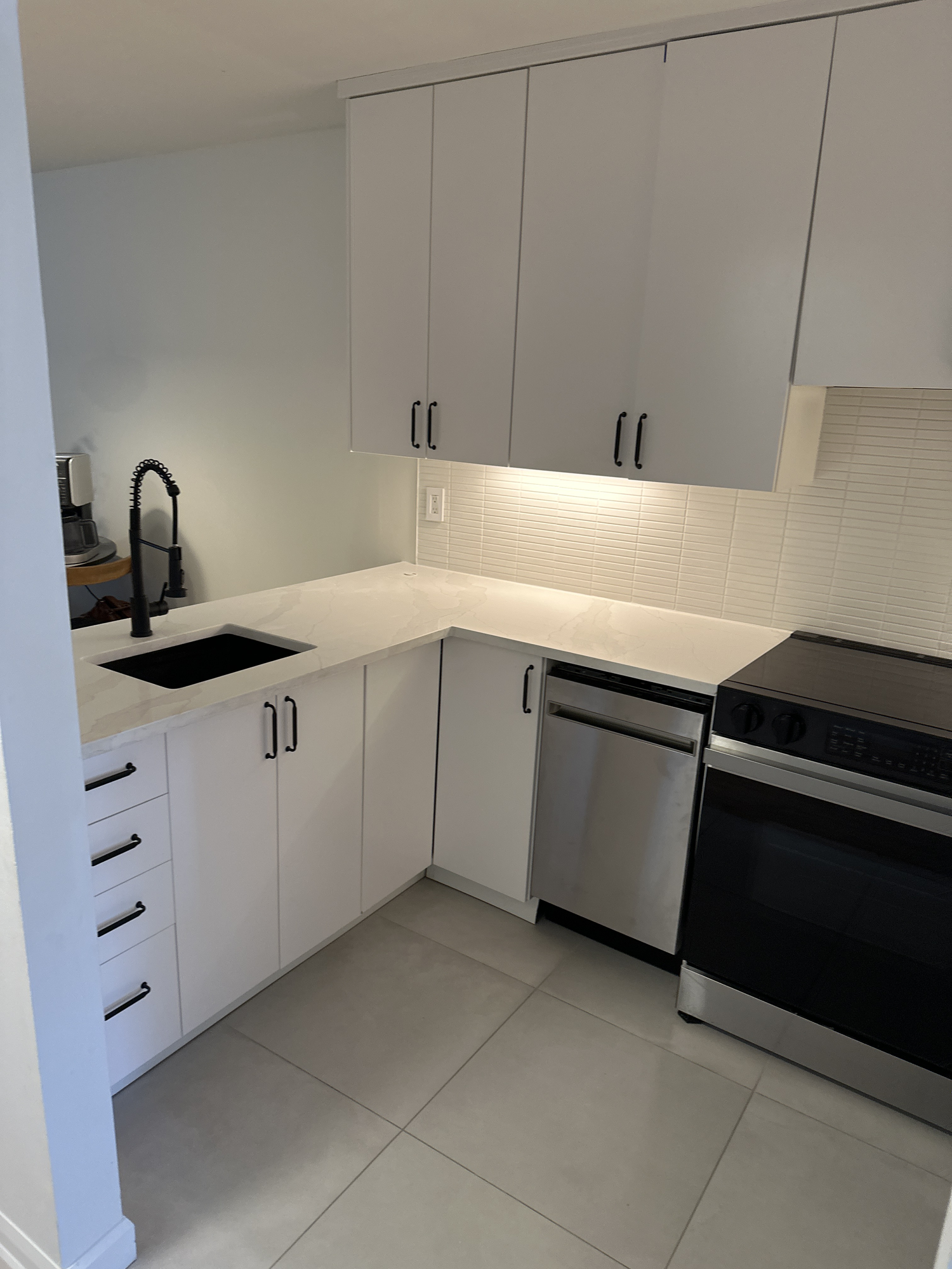 Completed kitchen rebuild