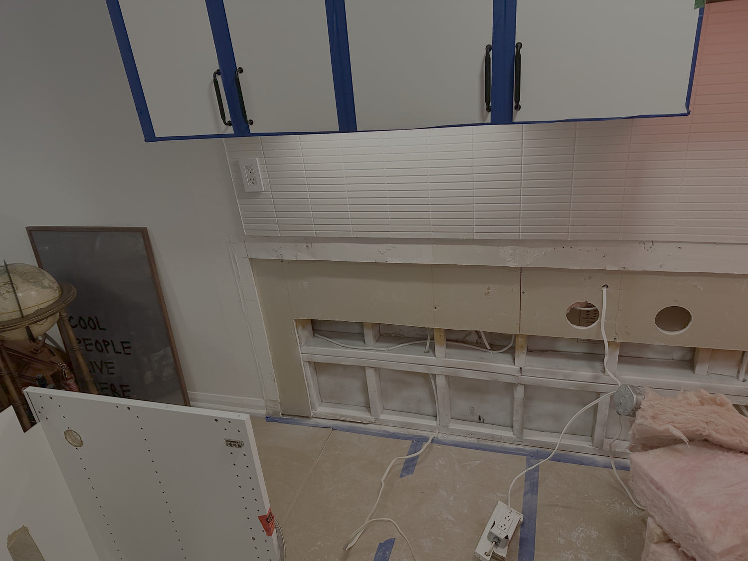 Restoration in progress