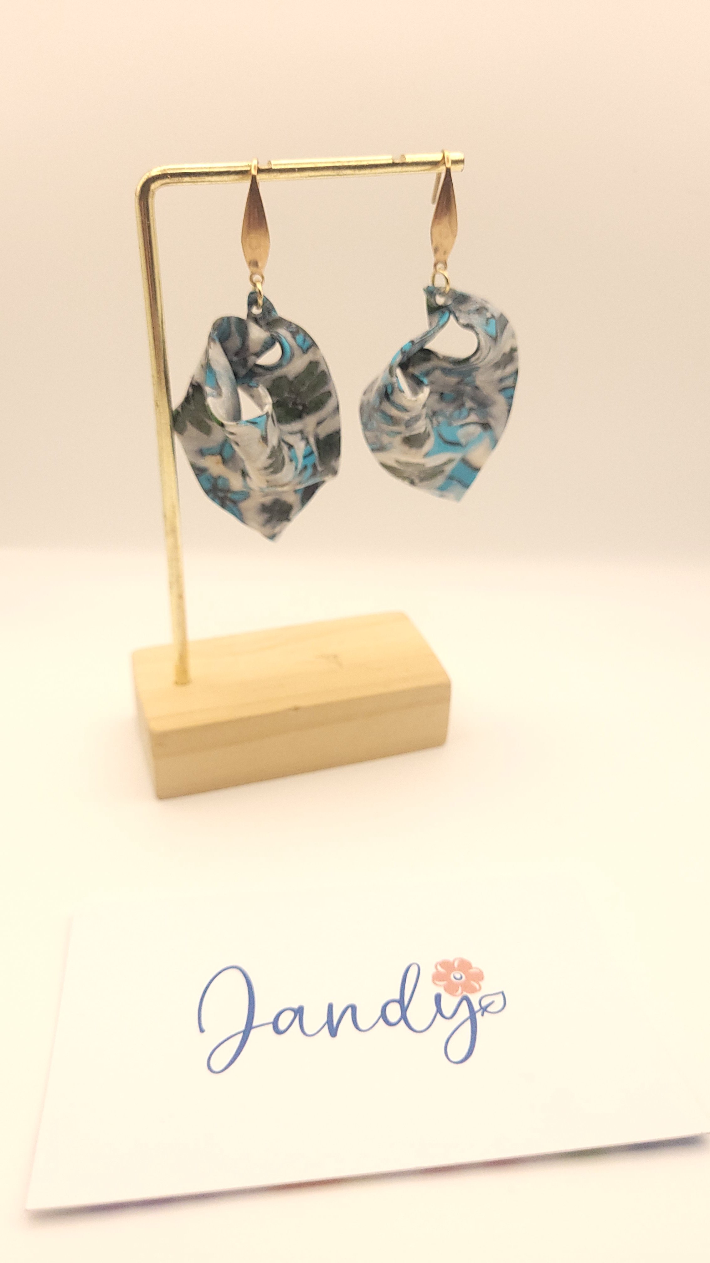 Handmade Polymer Clay Earrings by Jandy