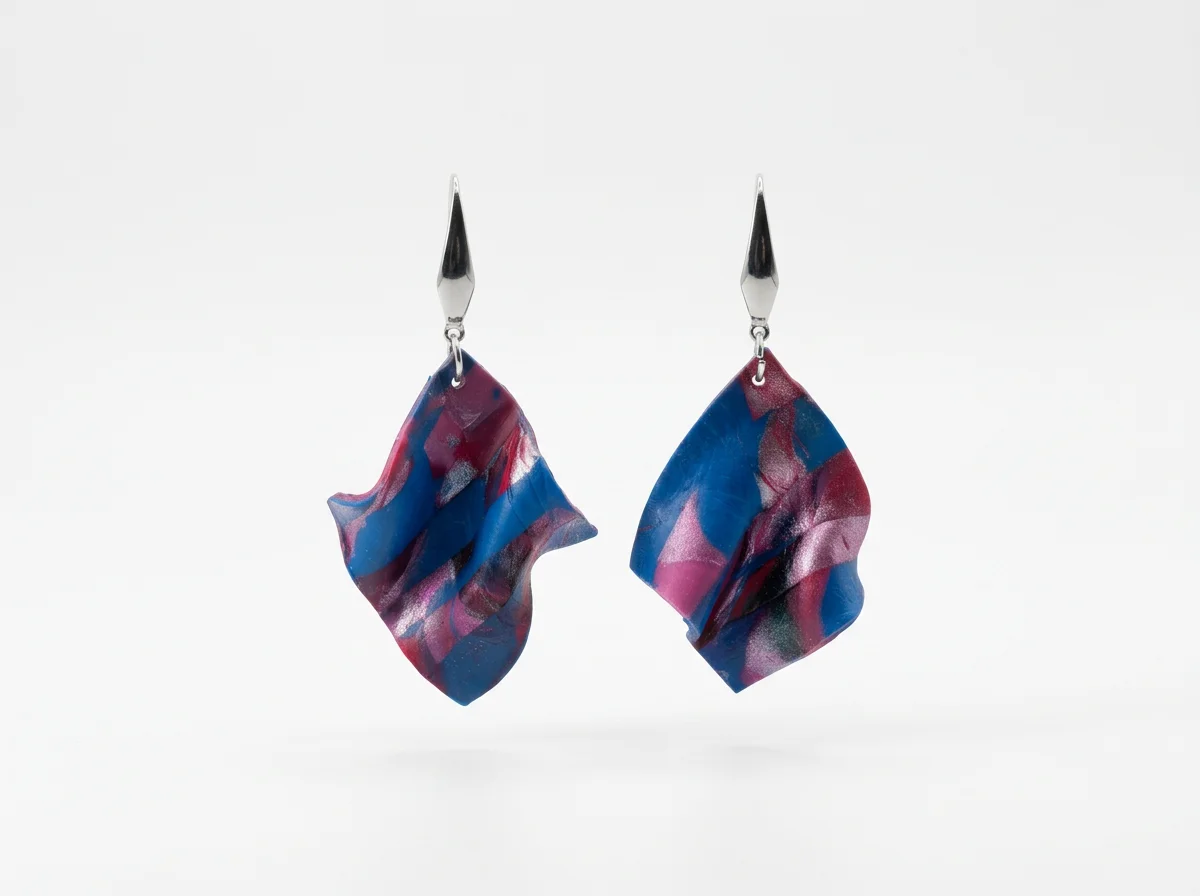 Handmade Polymer Clay Earrings by Jandy