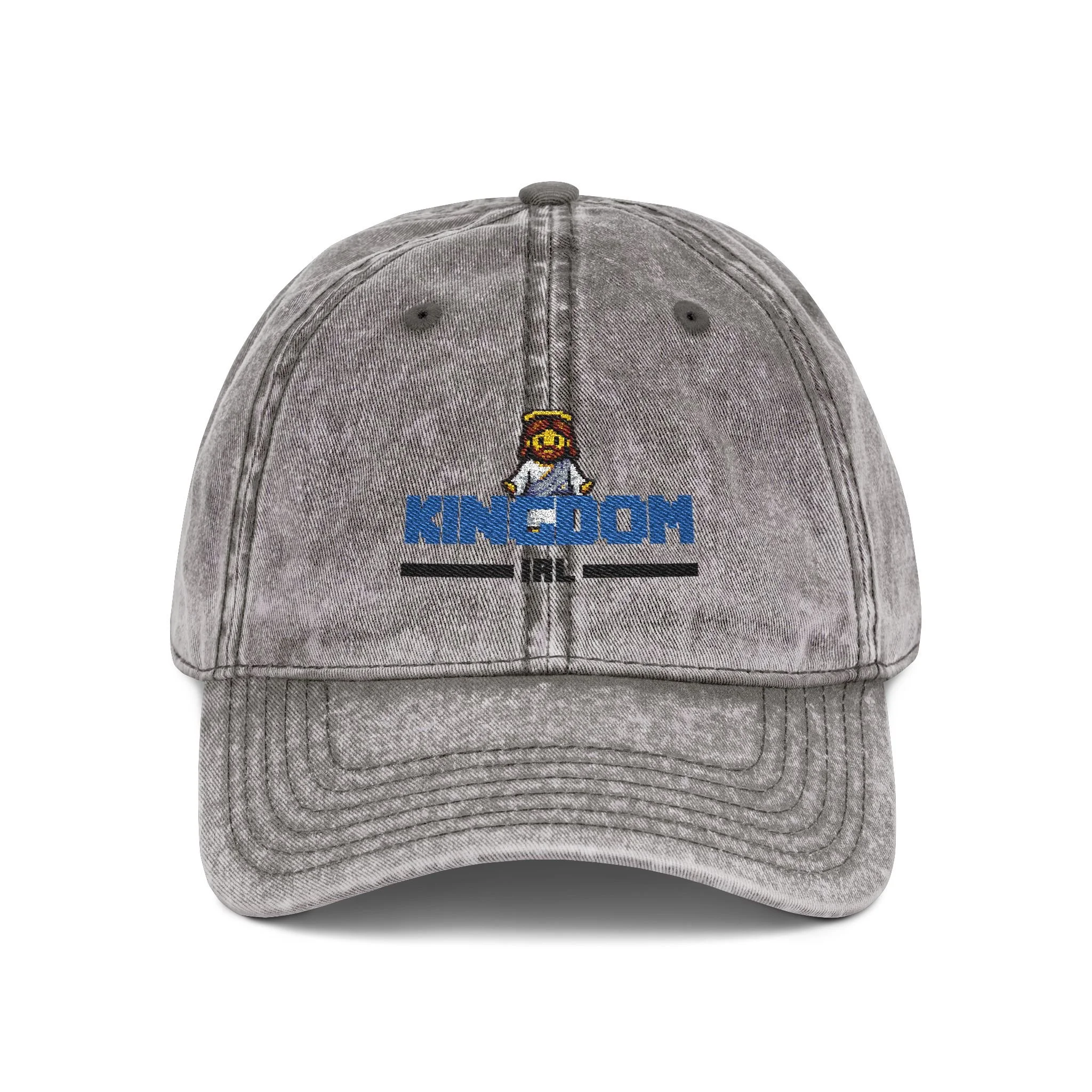 Kingdom IRL ✳︎ Embroidered Vintage Cap