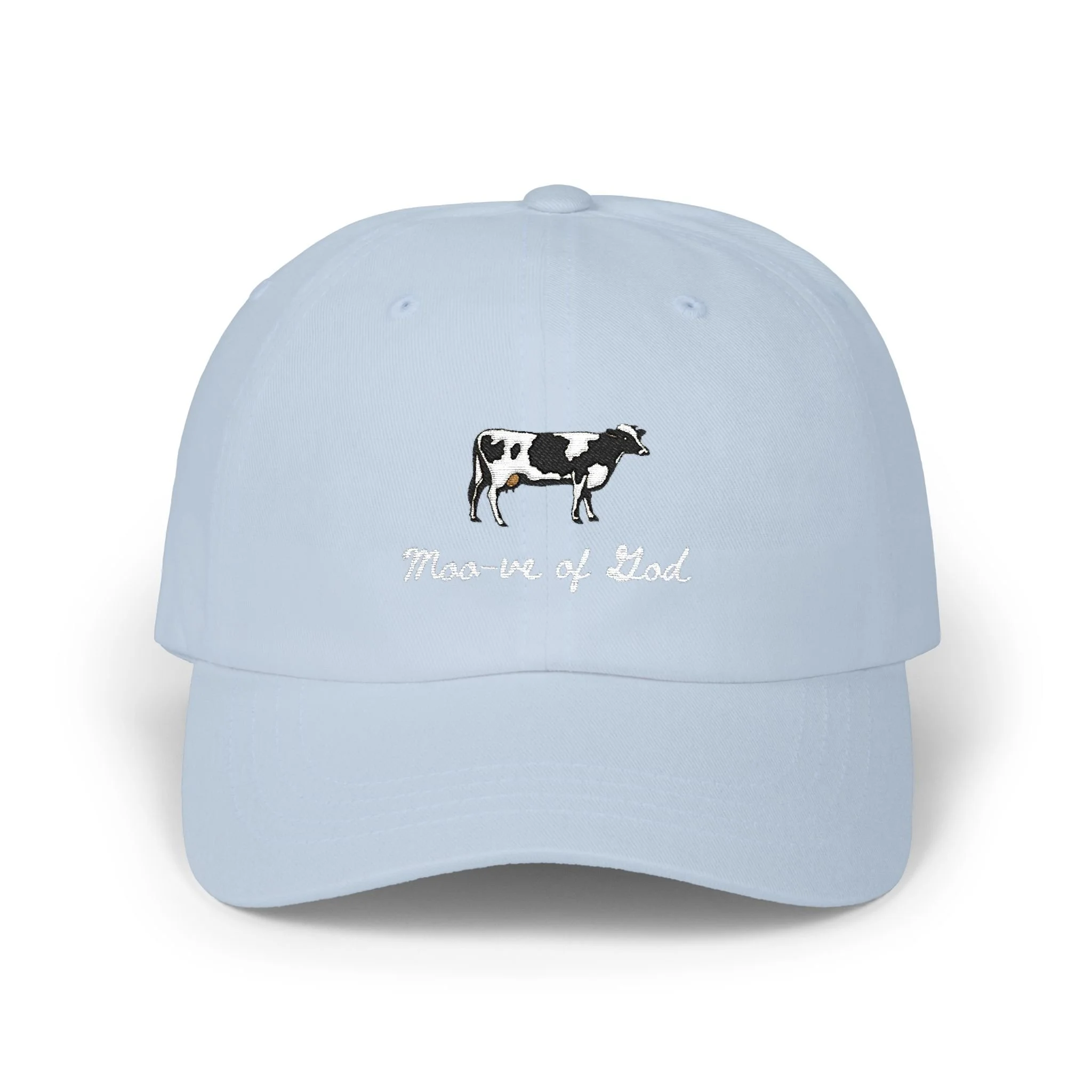 Moo-ve of God ✳︎ Cute Embroidered Cap