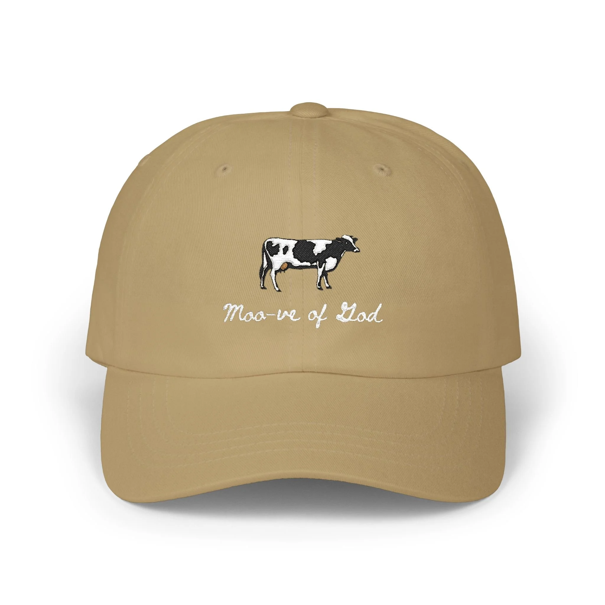 Moo-ve of God ✳︎ Cute Embroidered Cap
