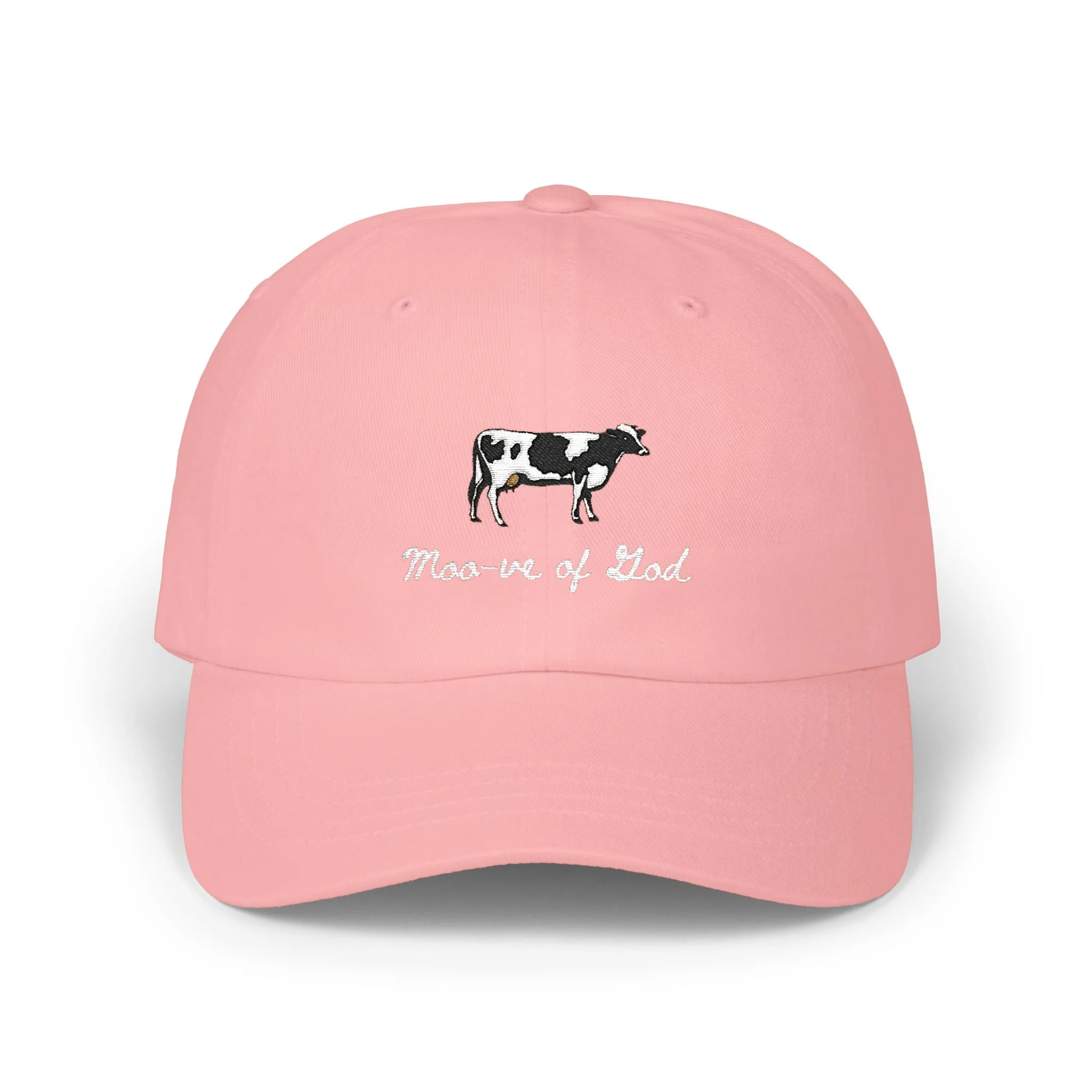 Moo-ve of God ✳︎ Cute Embroidered Cap