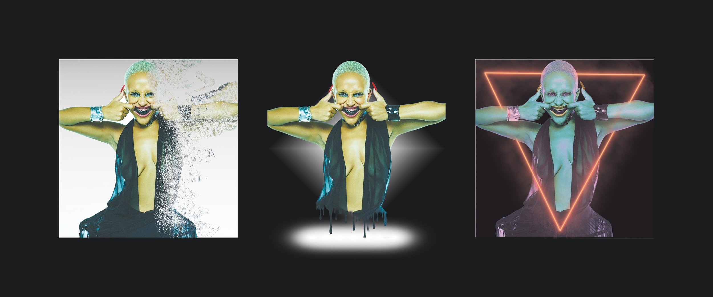 Digital Identity: Experimental Image Manipulation Series