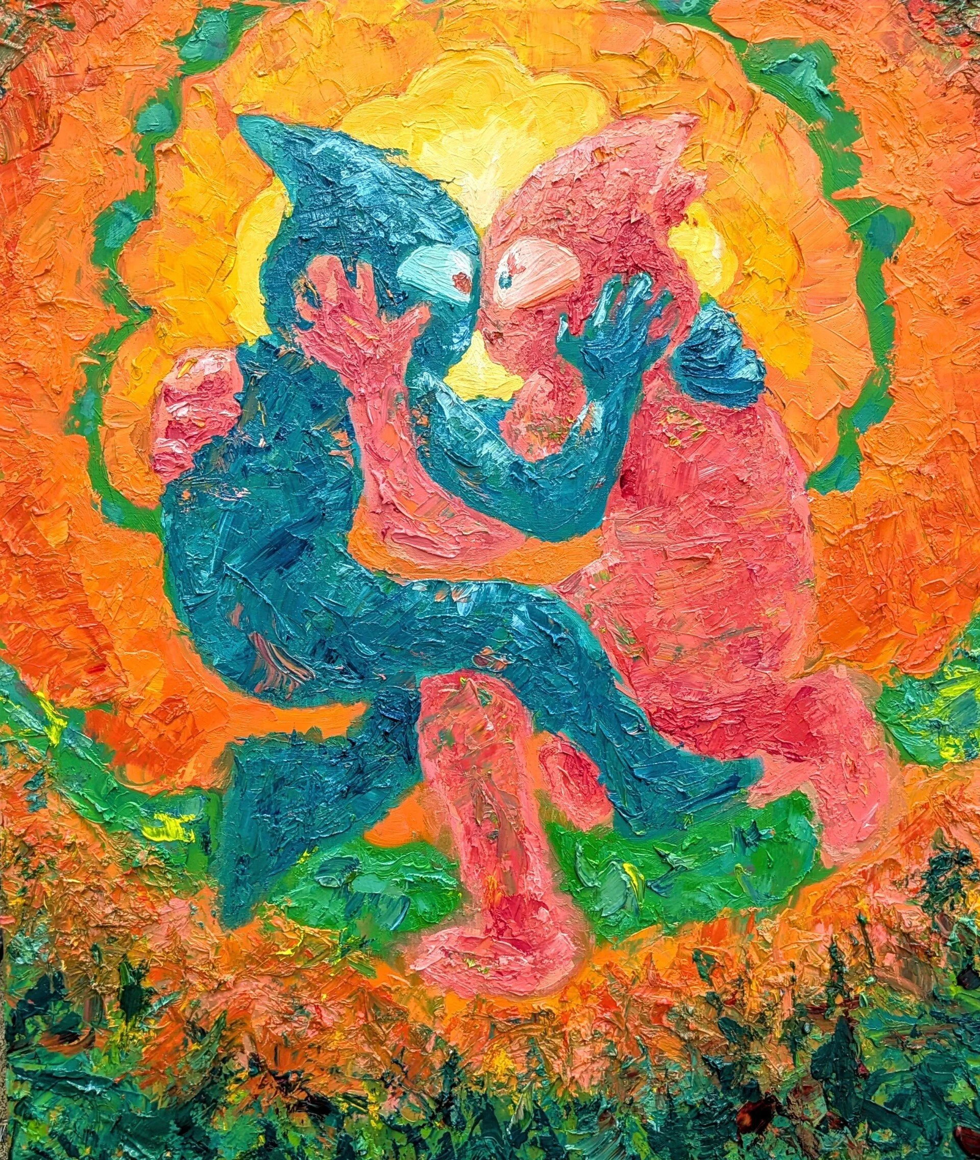 "You Understand Me"
2025, oil on canvas